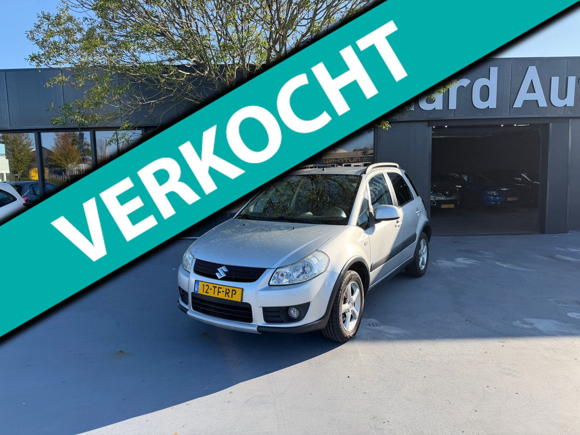 Suzuki Sx4 1.6 4Grip Exclusive/ 4x4/airco/ NAP/1e eigenaar/Goed onderhouden/6 maanden garantie 2006 - voorkant