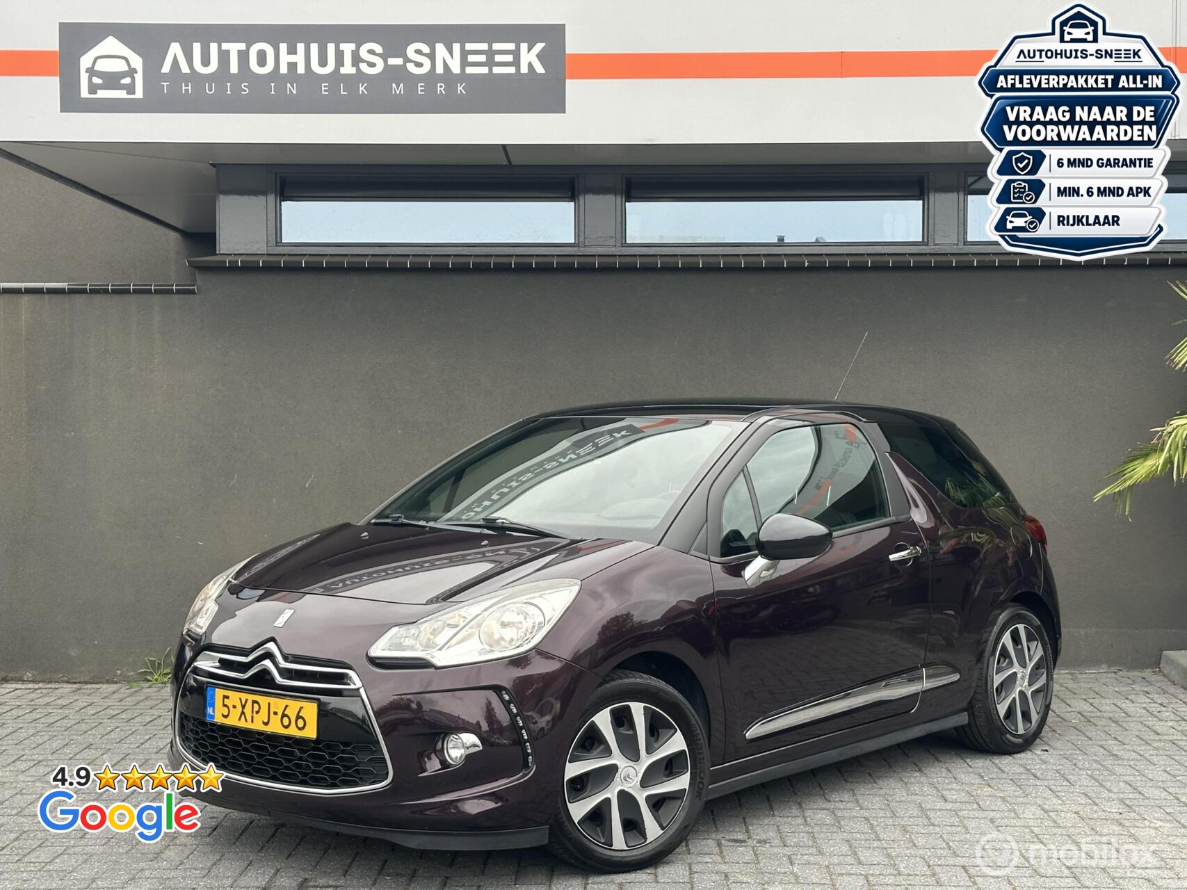 Citroen Ds3 1.2 VTi So Chic 2014 - voorkant