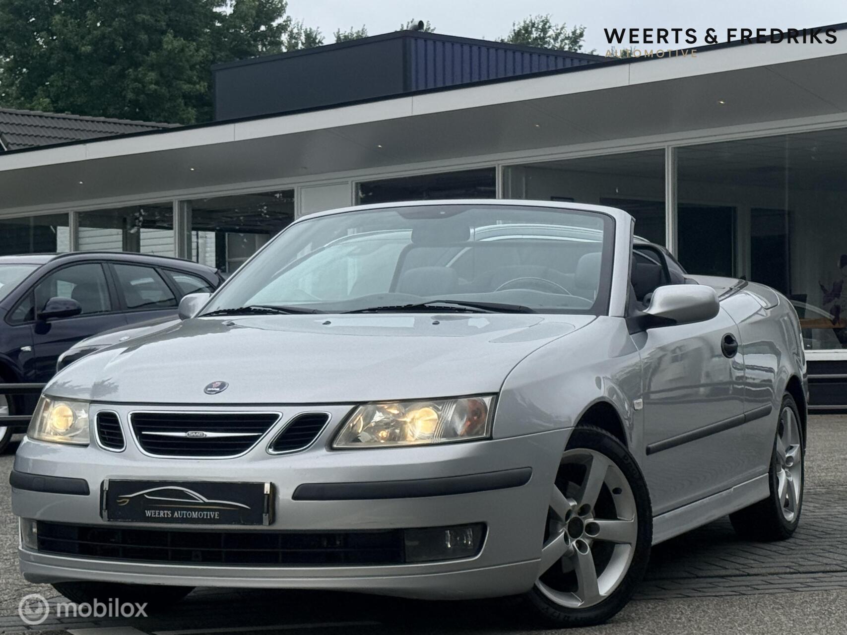 Saab Saab 9-3 1.8t AUT|LEDER|CRUISE|AIRCO|PDC|TREKHAAK|NAP 2004 - voorkant