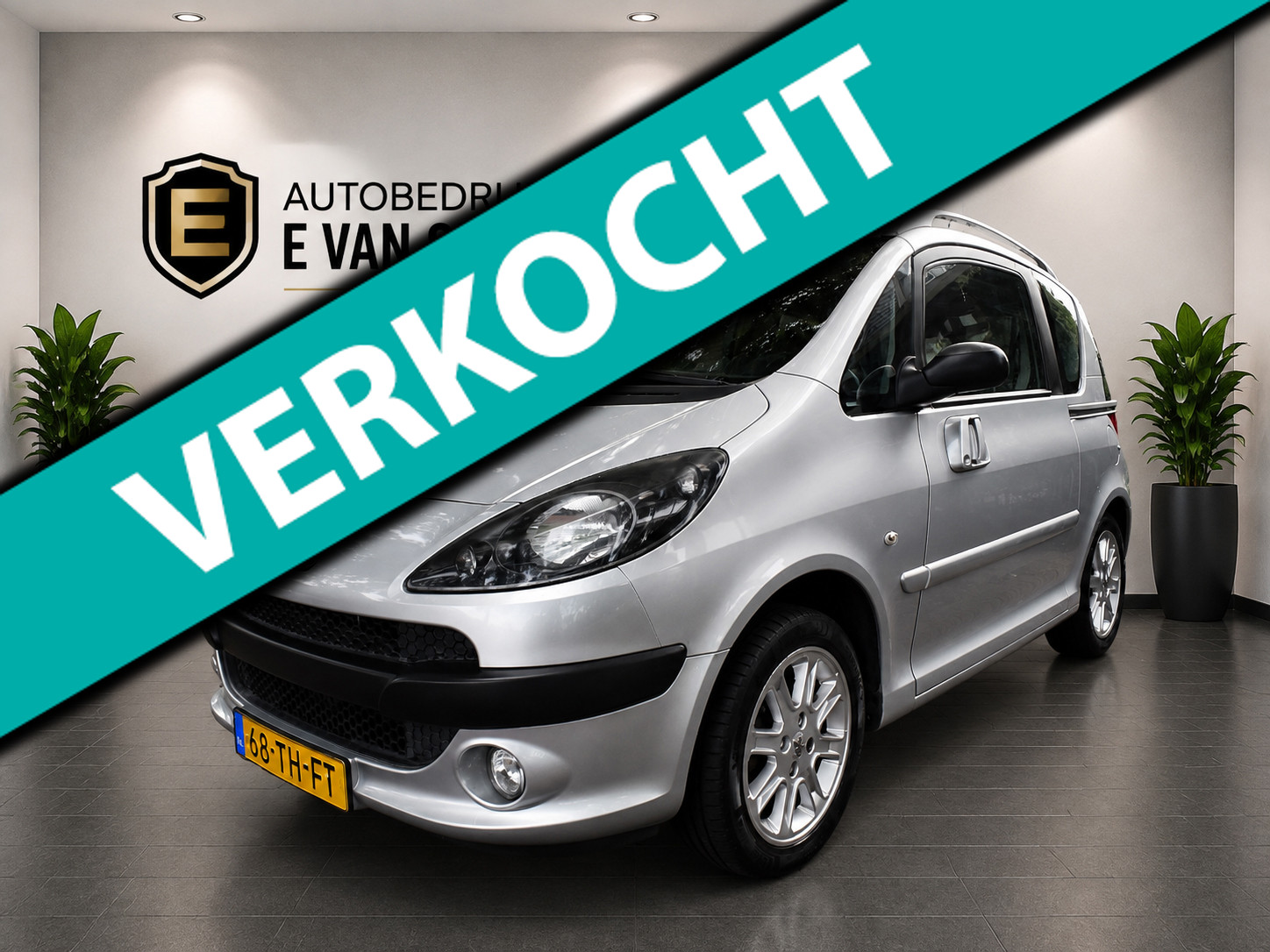 Peugeot 1007 1.6-16V Sporty Trekhaak 2006 - voorkant