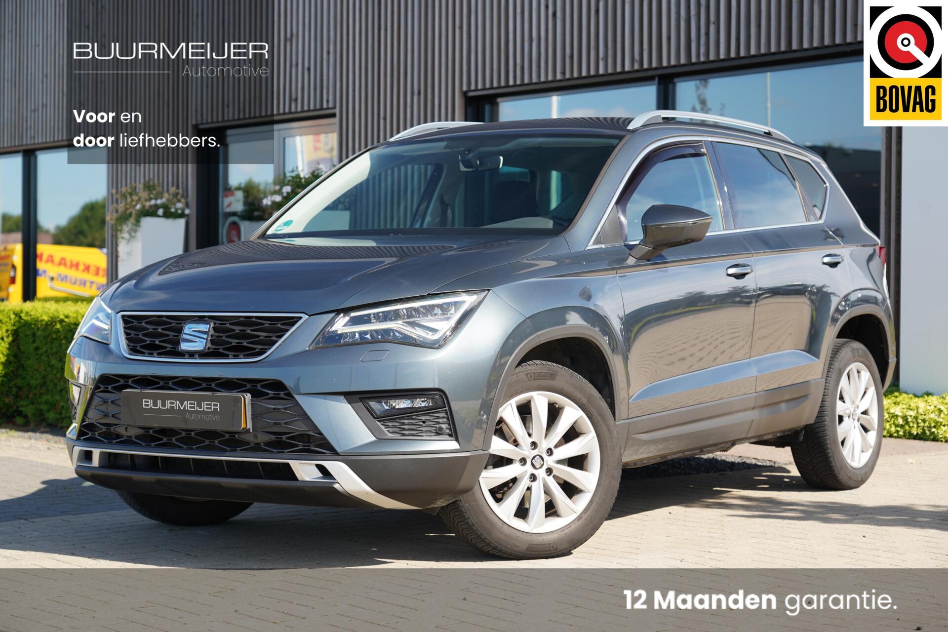 Seat Ateca 1.4 EcoTSI Xcellence | Trekhaak | Stoelverwarming | Climate Control | Parkeercamera | Cruise Control | Parkeersensoren | Automatisch inparkeren | Multifunctioneel stuurwiel | 2018 - voorkant
