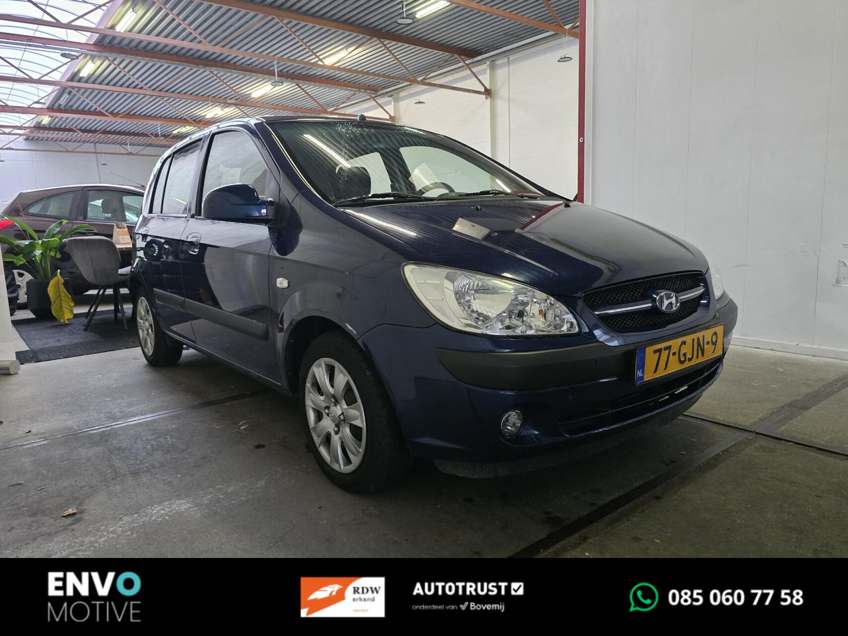 Hyundai Getz 1.4i Active Cool Airco/Nieuwe APK 2008 - voorkant