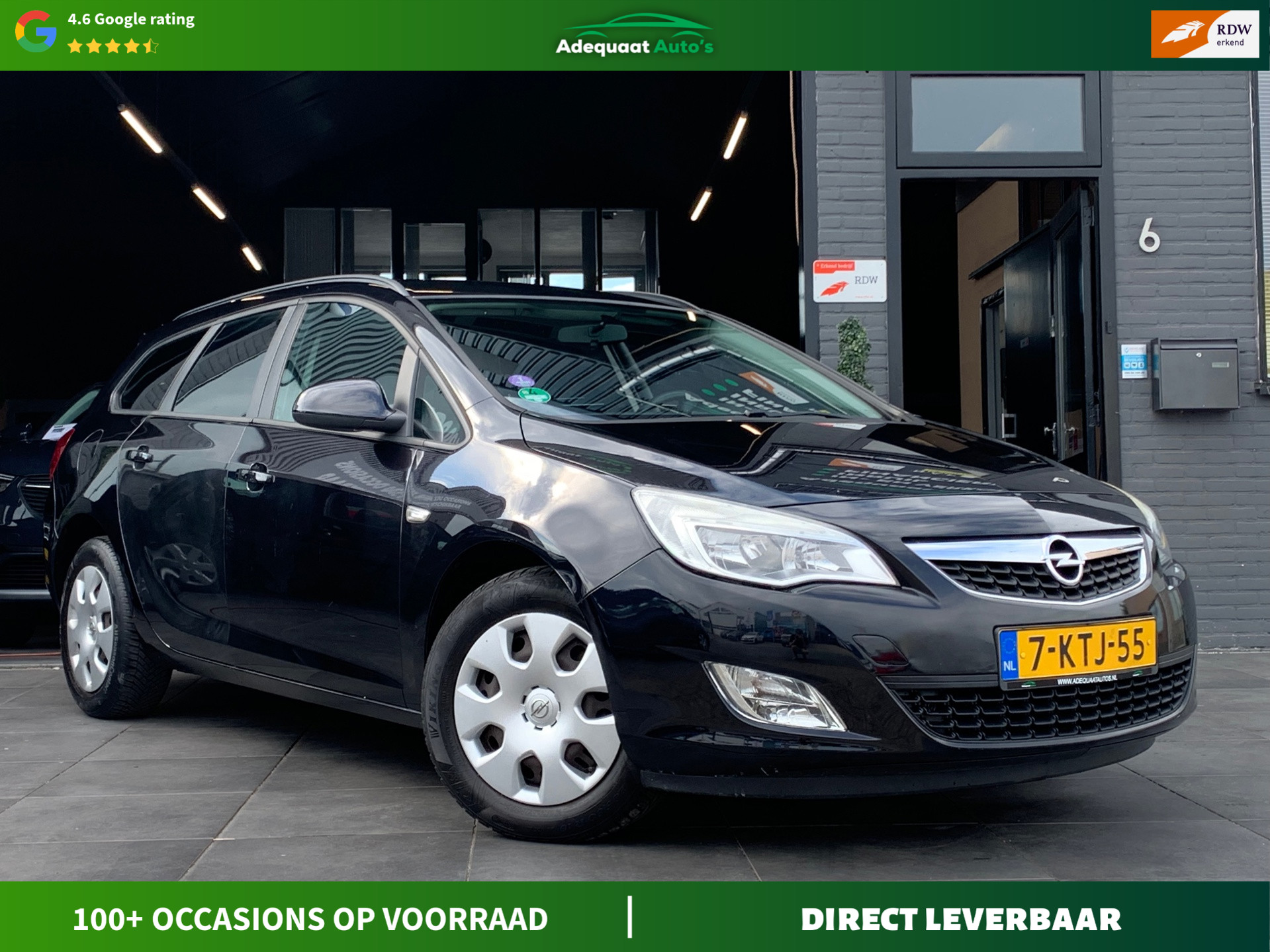 Opel Astra Sports Tourer 1.4 Turbo GT|Cruise|Airco|El.Ramen 2011 - voorkant