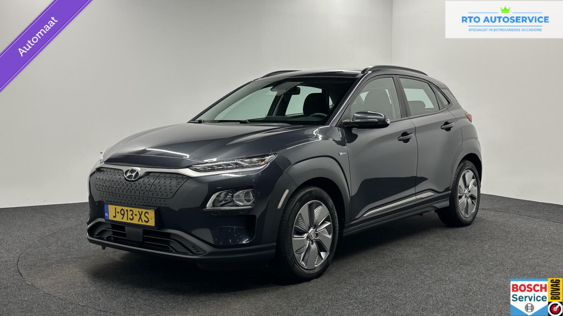 Hyundai Kona EV Comfort 64 kWh 3 Fase Warmtepomp CAMERA CARPLAY NAVI ECC ADAPTIEF CRUISE. 2020 - voorkant
