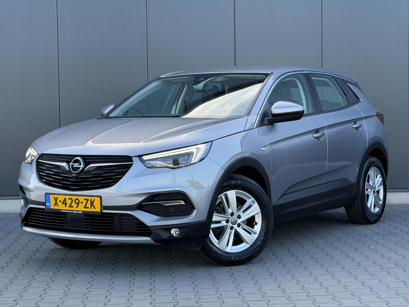 Opel Grandland X 1.2 Turbo Elegance 360° Camera - Navi - LED - 1/2e Leder 2021 - voorkant