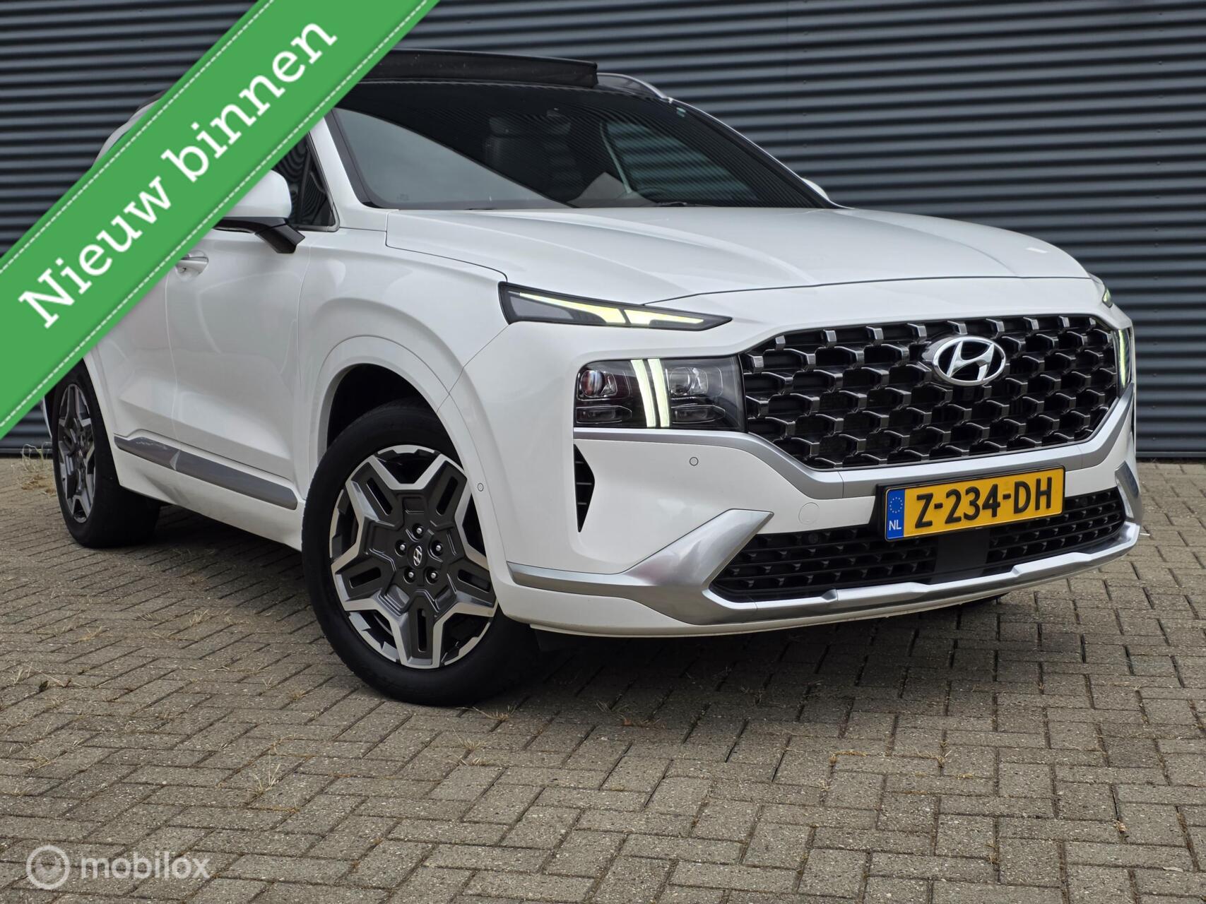Hyundai Santa Fe 1.6 T-GDI HEV Premium Plus Sky 7p. 2024 - voorkant