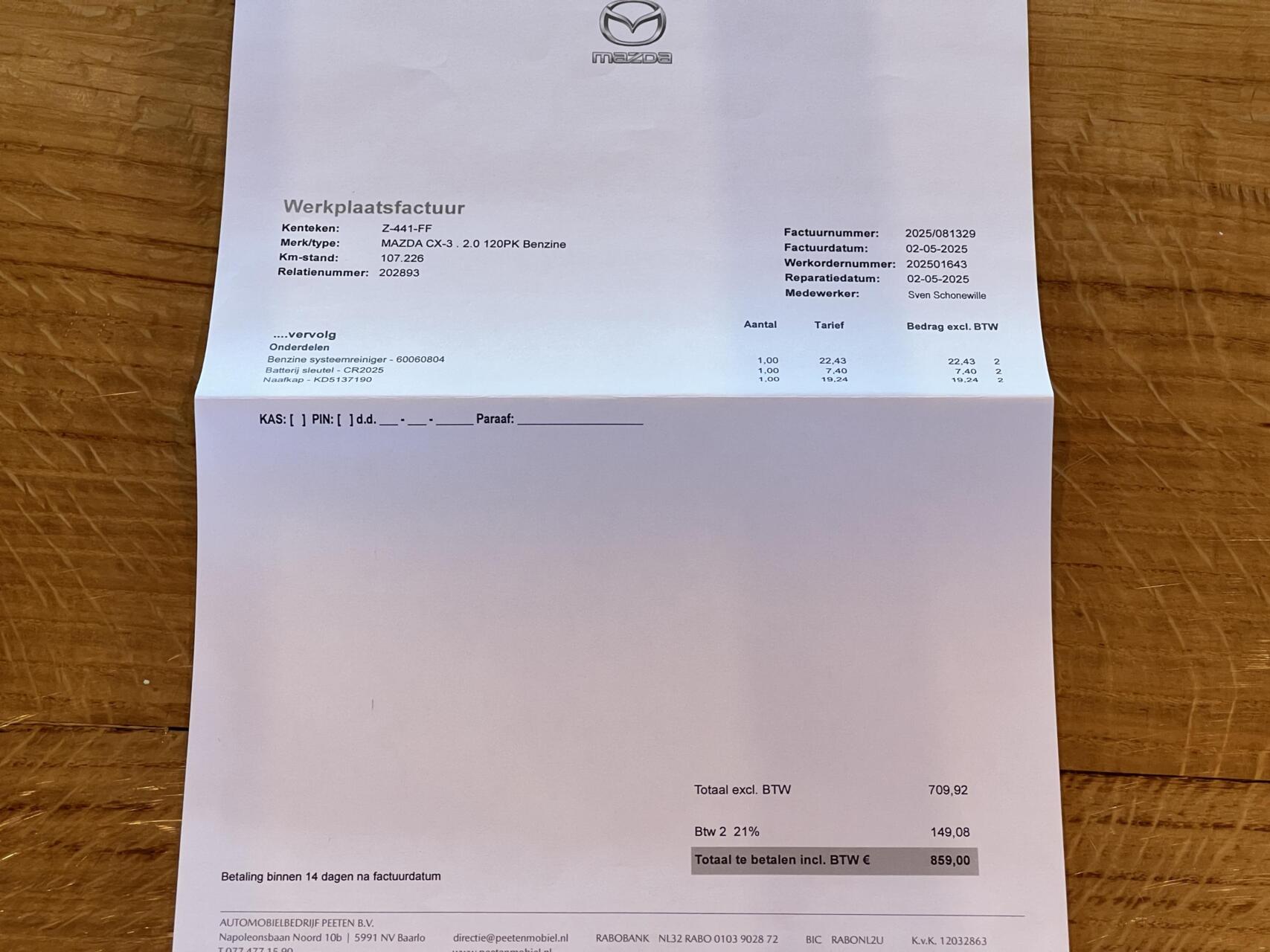 Foto van Mazda Mazda Cx-3