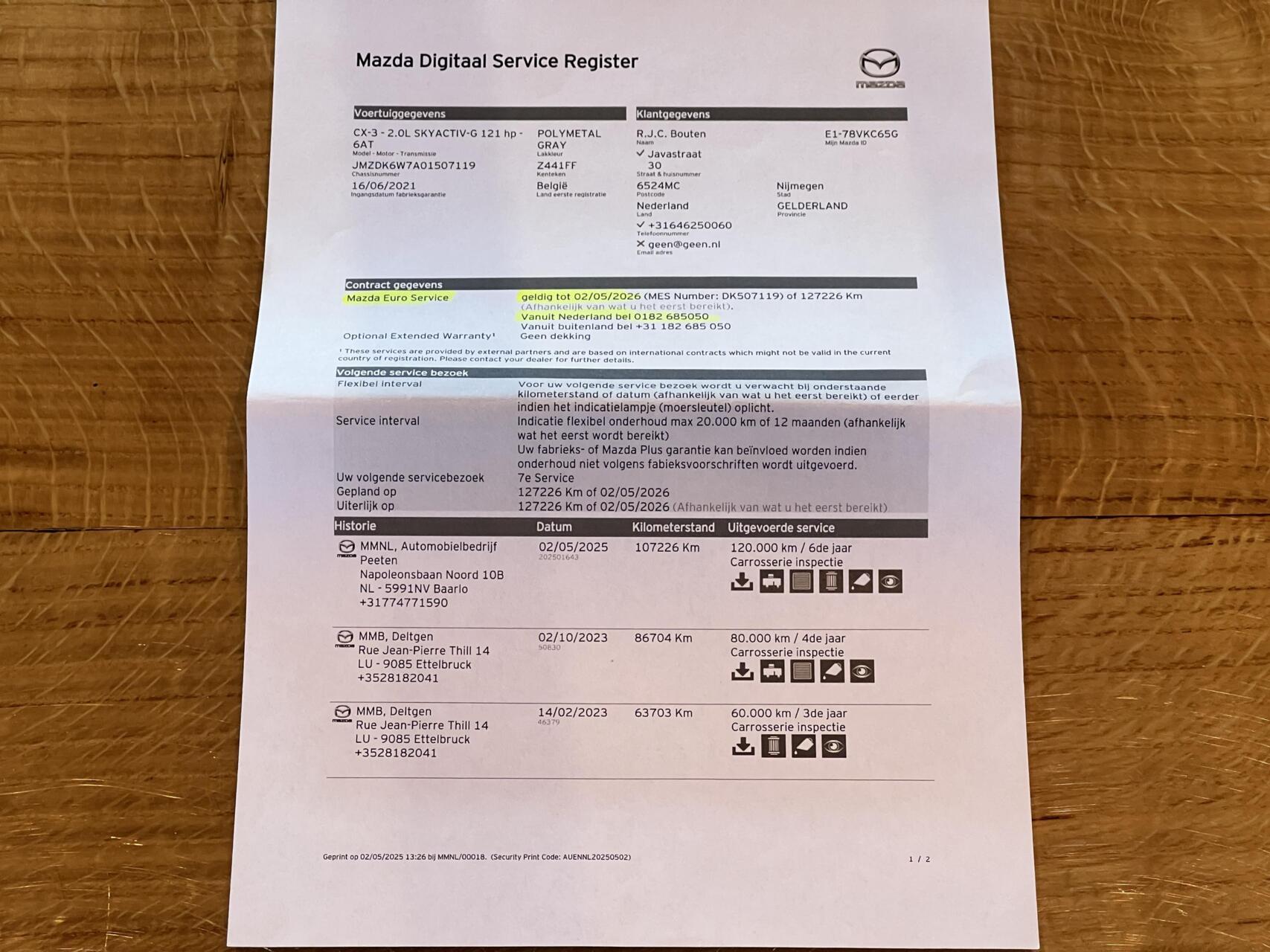 Foto van Mazda Mazda Cx-3