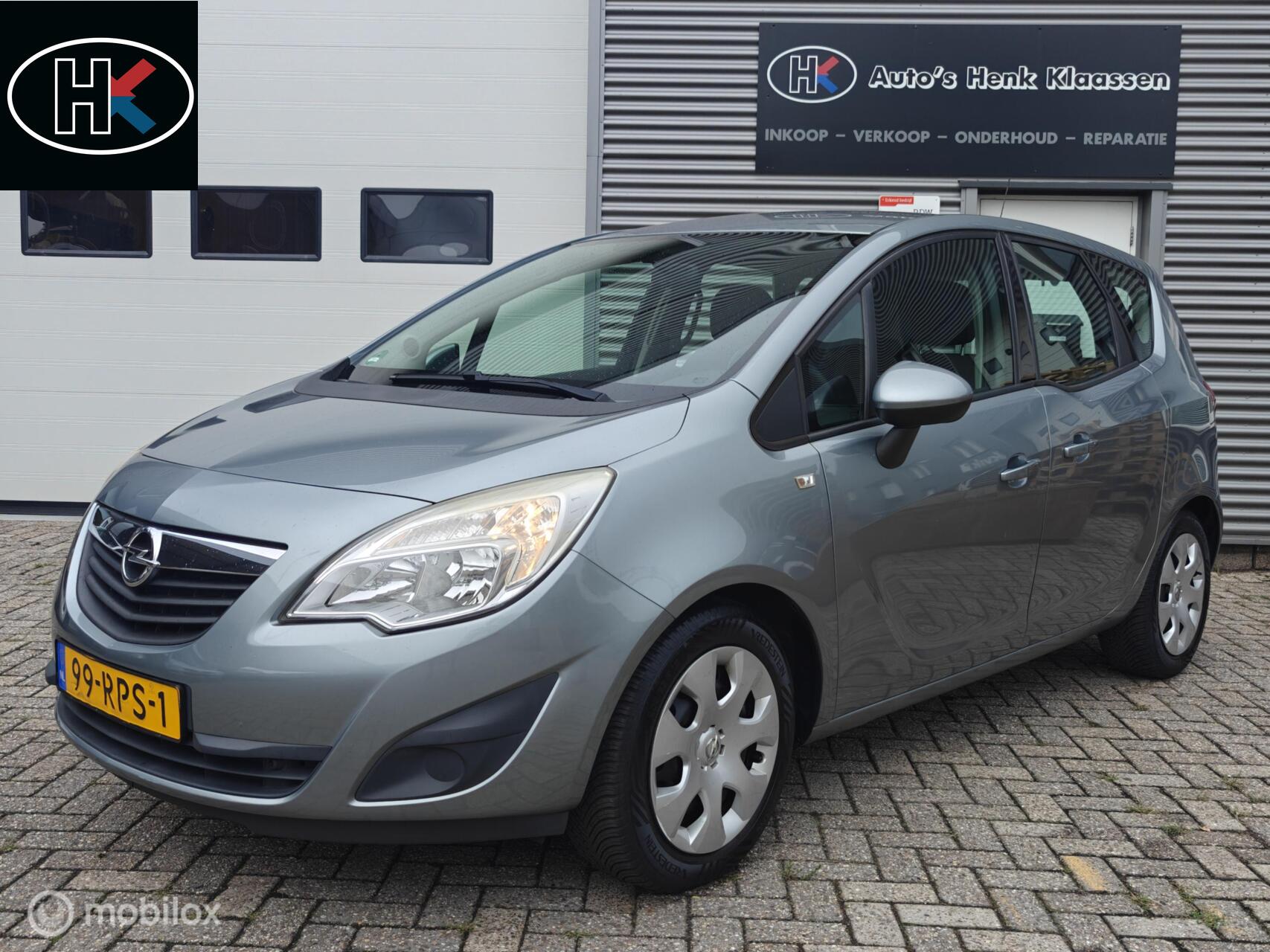 Opel Meriva 1.4-16v Edition Airco Trekhaak 4-seizoen banden 2011 - voorkant
