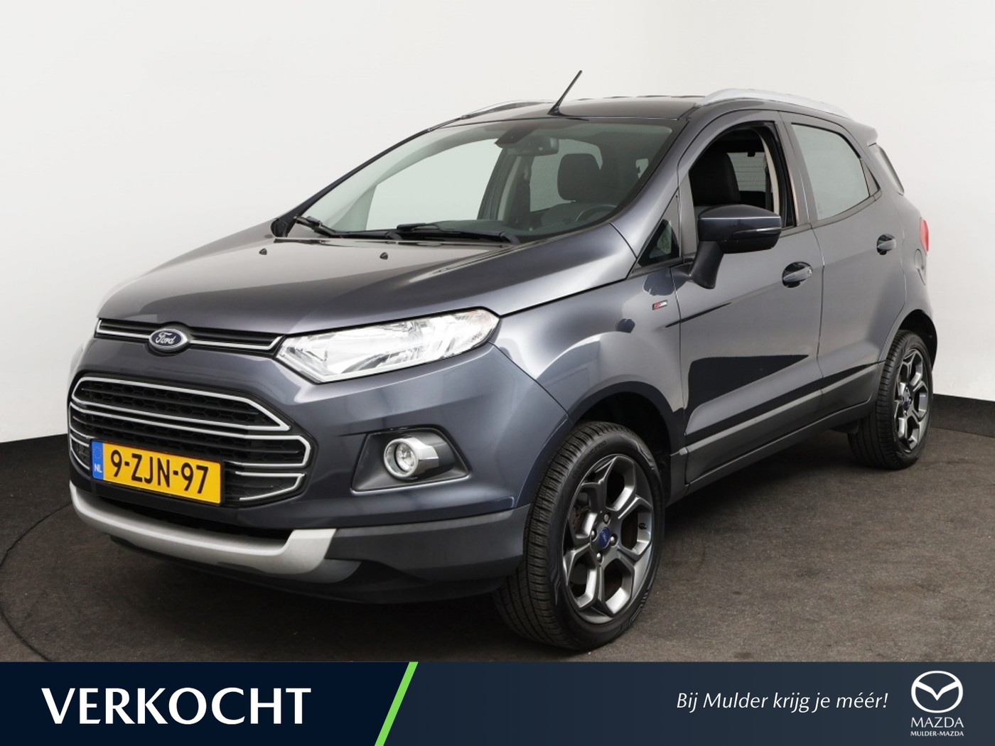 Ford Ecosport 1.0 EcoBoost Titanium | Dealeronderhouden • Keyless • Climate 2015 - voorkant