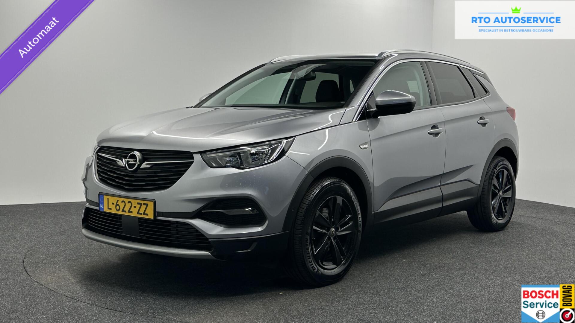 Opel Grandland X 1.2 Turbo Business Executive CAMERA CARPLAY LM NAVI ECC CRUISE. 2021 - voorkant