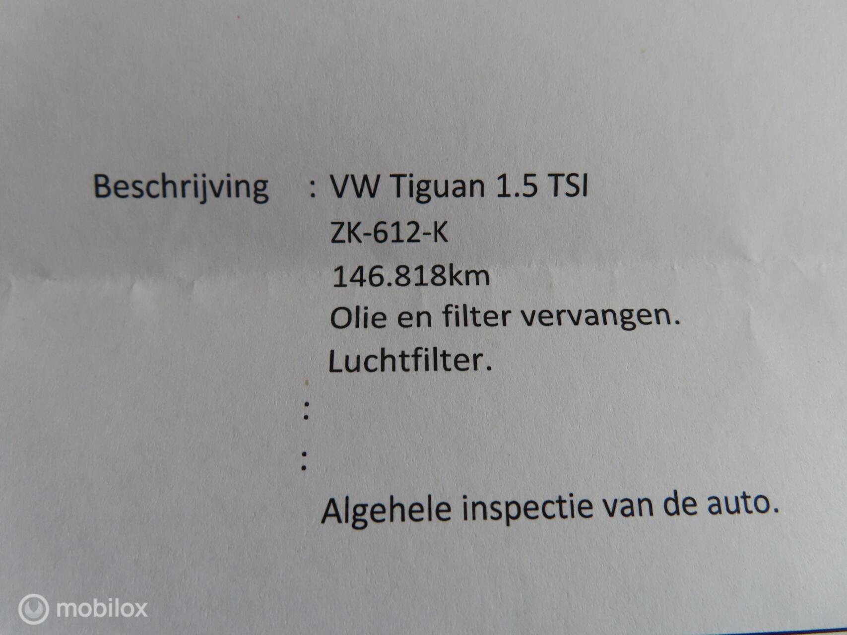 Foto van Volkswagen Tiguan