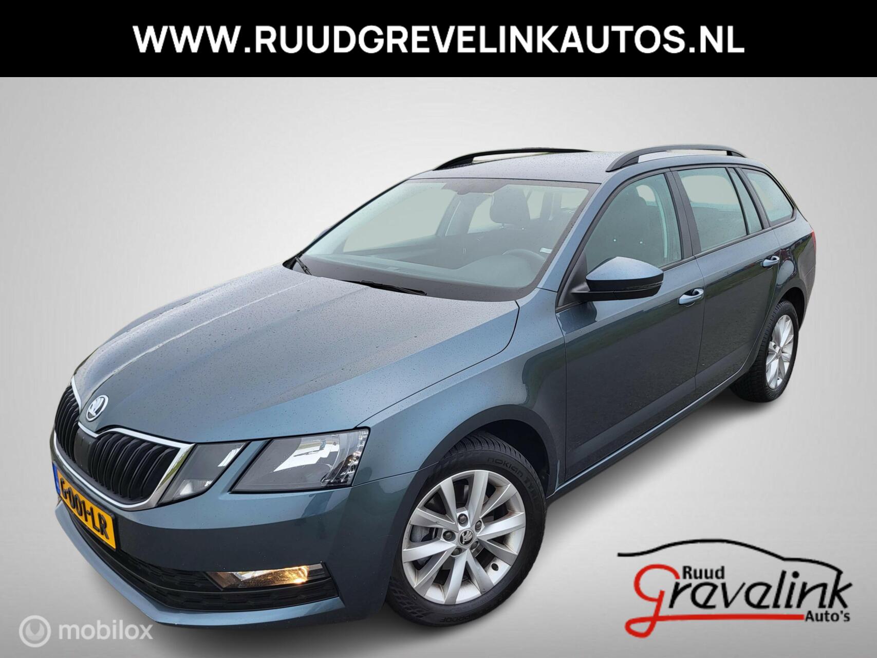 Skoda Octavia TSI 116 PK H6 Navigatie Parkeersensor Clima 2019 - voorkant