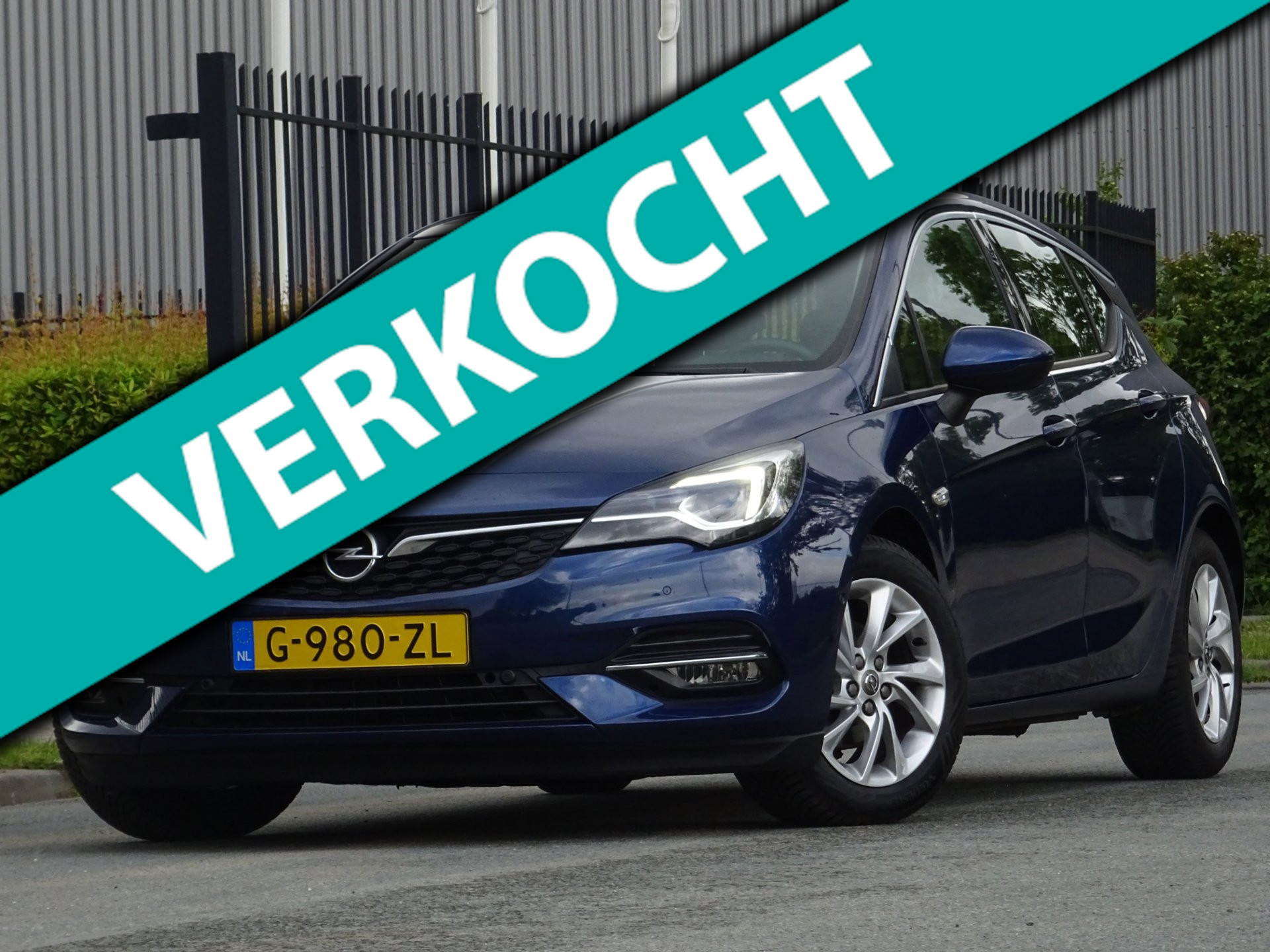 Opel Astra 1.2 Elegance 2019 - voorkant