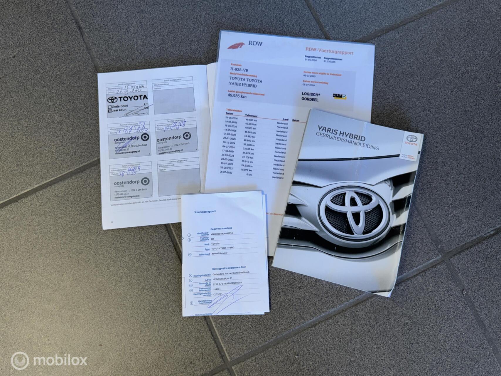 Foto van Toyota Toyota Yaris Hybrid