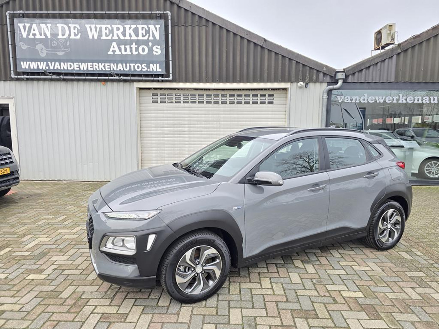 Hyundai Kona 1.6 GDI HEV Comfort AUTOMAAT Clima|Cruise|Camera|Trekhaak|Nap!!! 2020 - voorkant