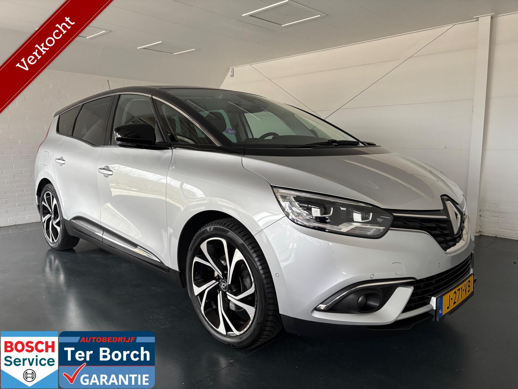Renault Scenic 1.3 TCe Bose 7p.LED.20"All-seasen,T-haak 2018 - voorkant