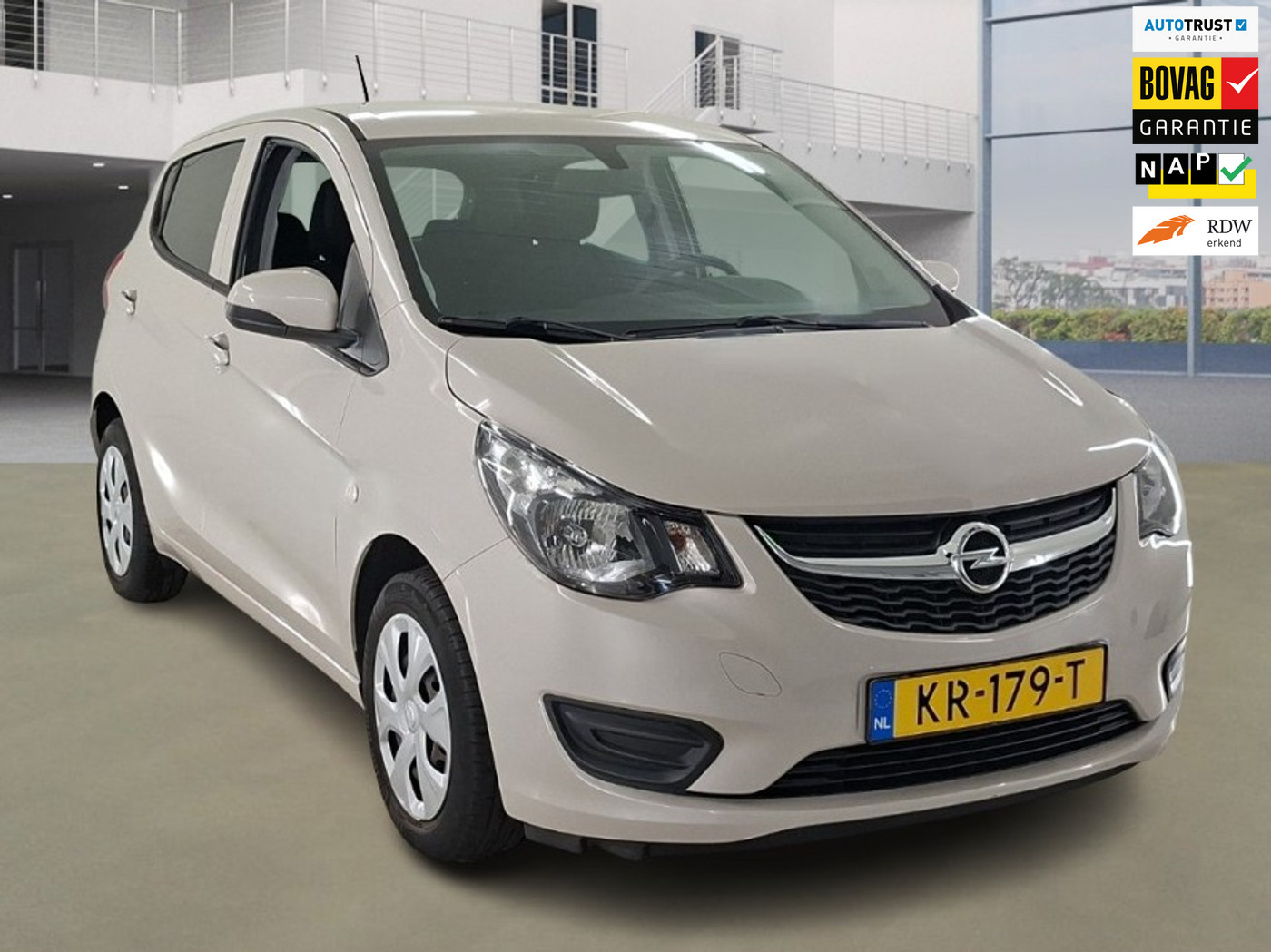 Opel Karl / Viva 1.0 ecoFLEX Edition Automaat 1e Eig. 26.200 km +NAP NL-auto 2016 - voorkant
