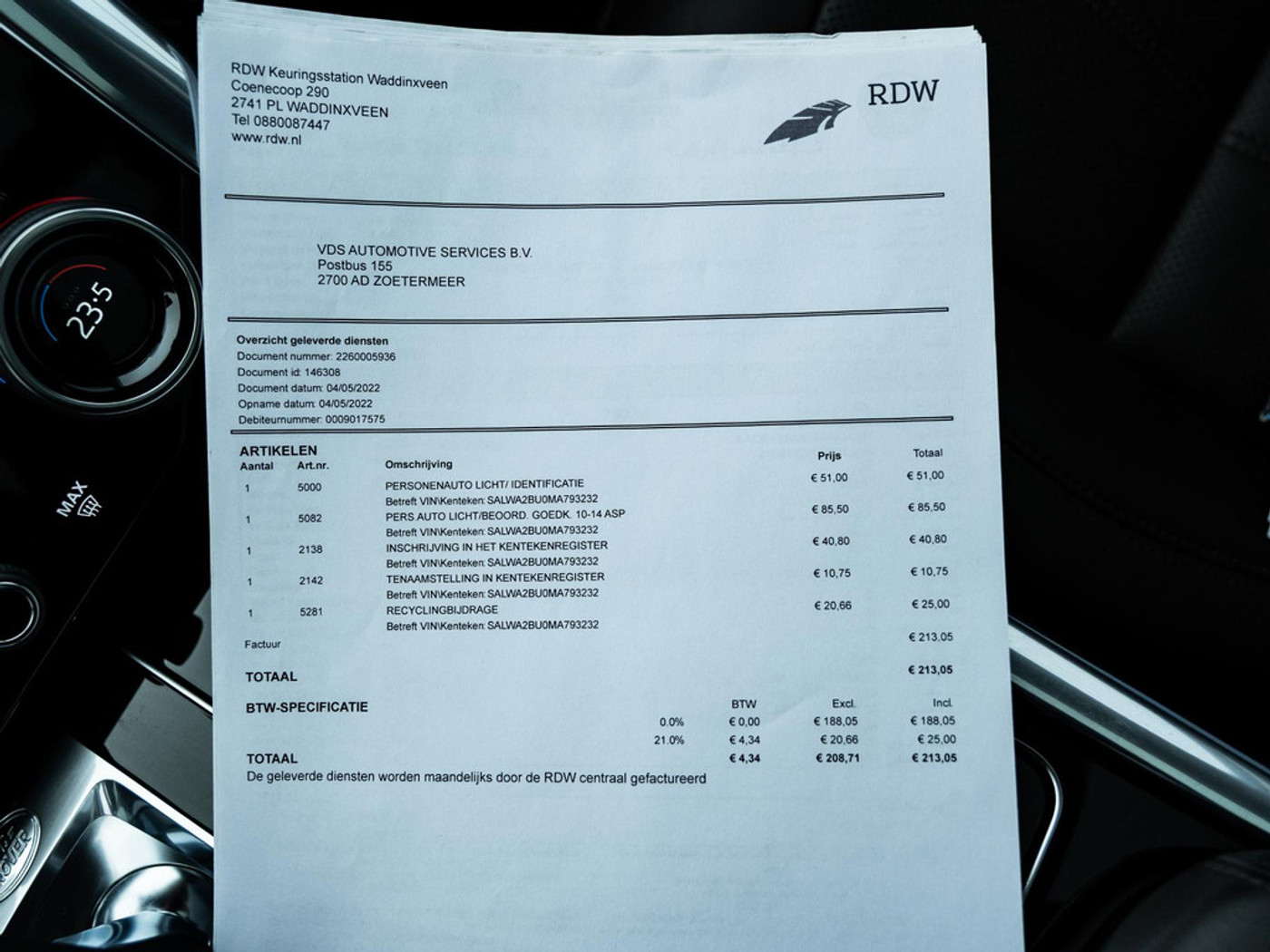 Foto van Land Rover Range Rover Sport