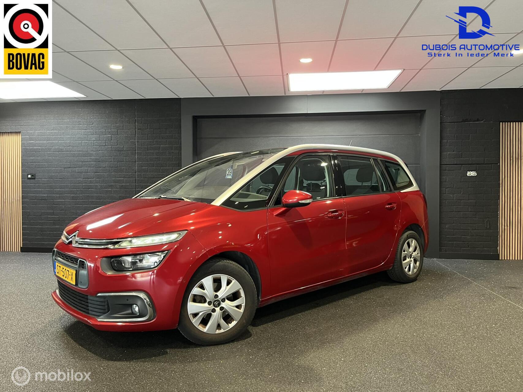 Citroen C4 Picasso 1.2 7per|Keyless|Carplay|Trekhaak| 2018 - voorkant