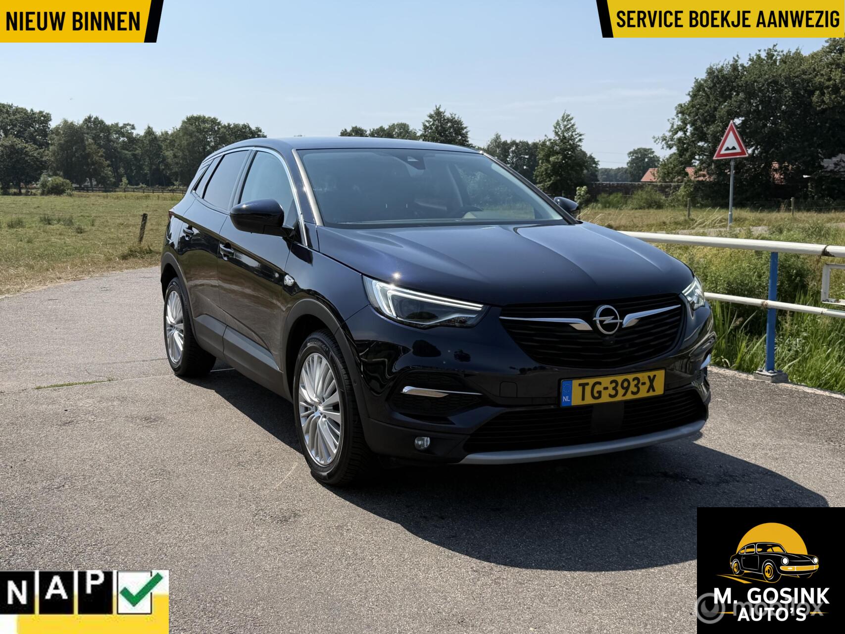 Opel Grandland X 1.2 Turbo Innovation 2018 - voorkant