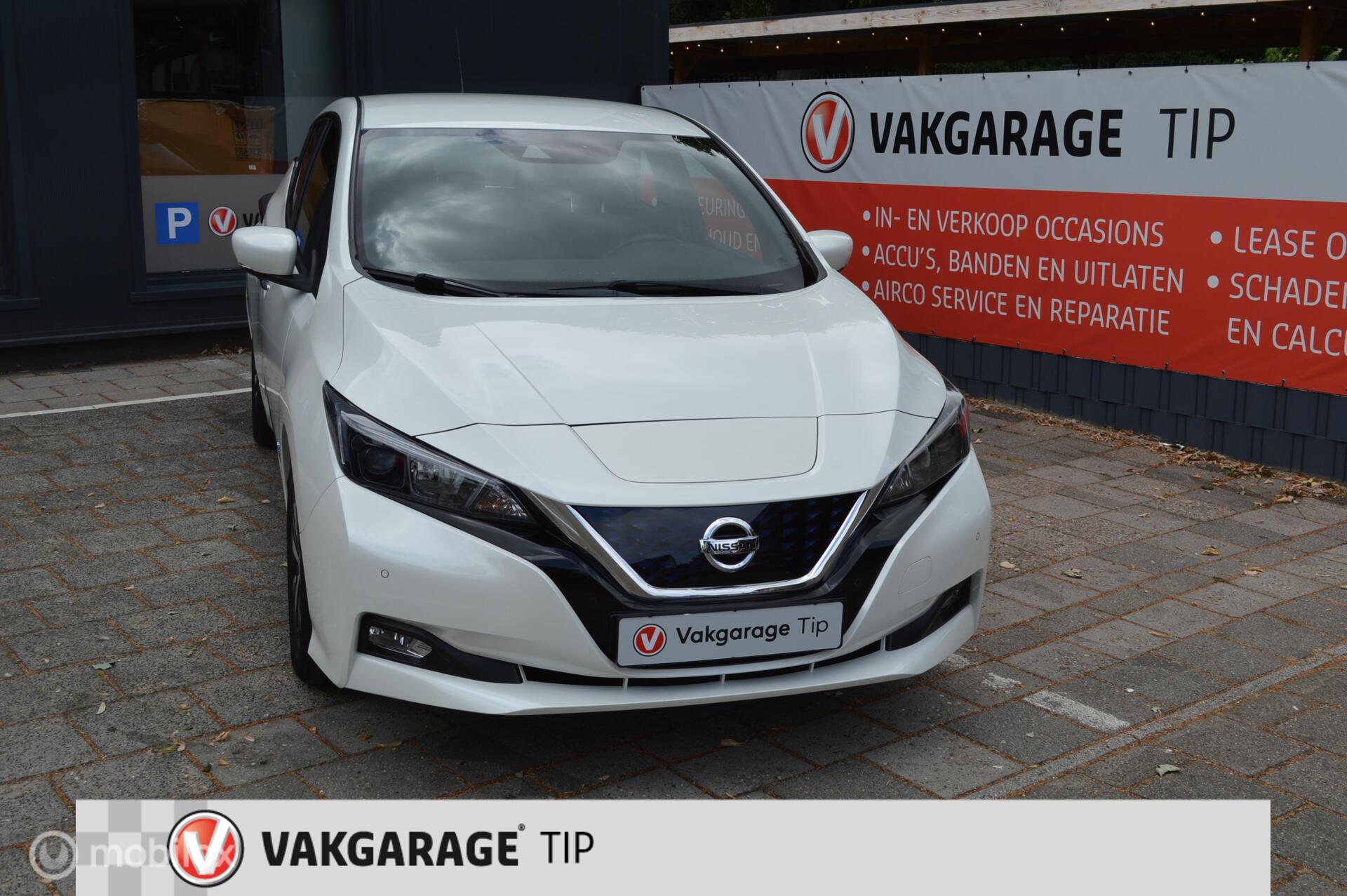 Nissan Nissan Leaf 40kwh Tekna 40 kWh 2018 - voorkant