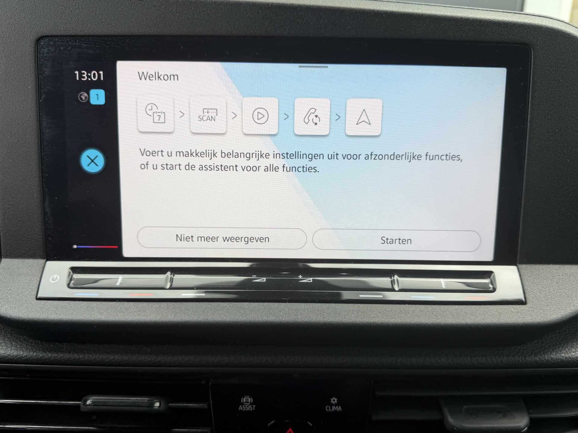 Foto van Volkswagen Caddy Modified Partition Wall