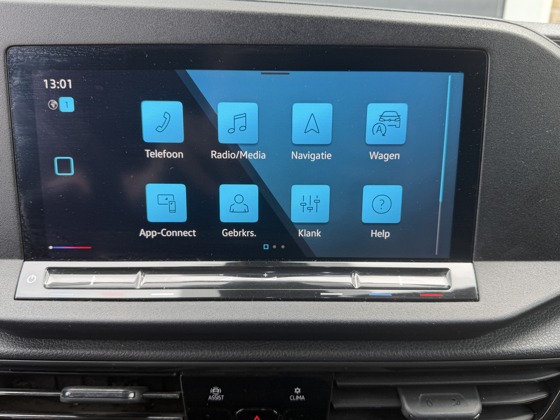 Foto van Volkswagen Caddy Modified Partition Wall