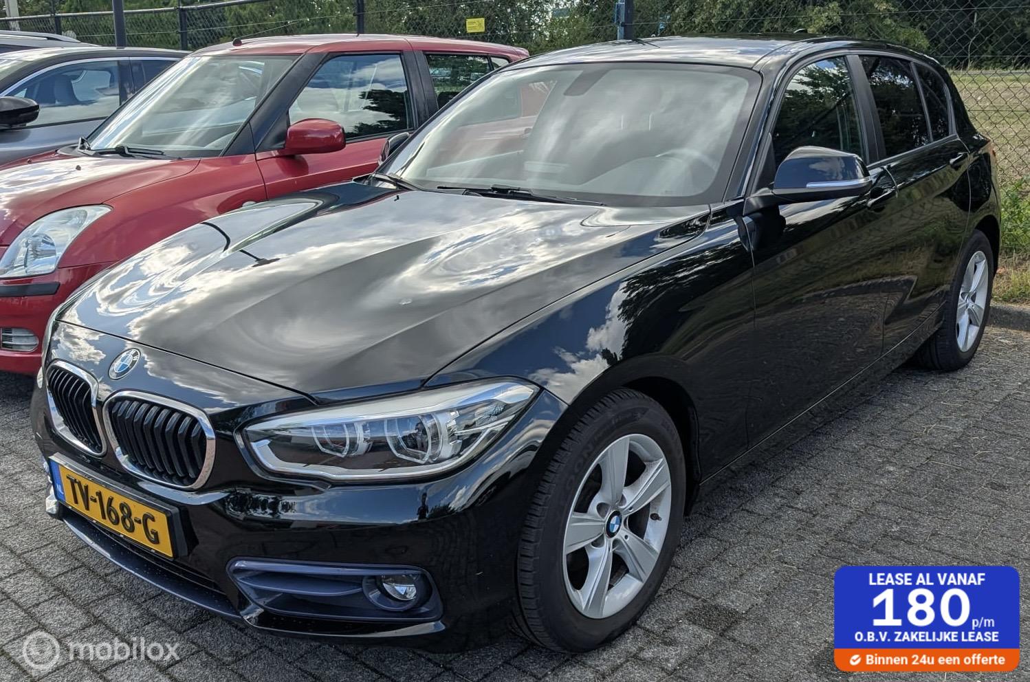 BMW 118i 118i Corporate Lease Executive 2018 - voorkant
