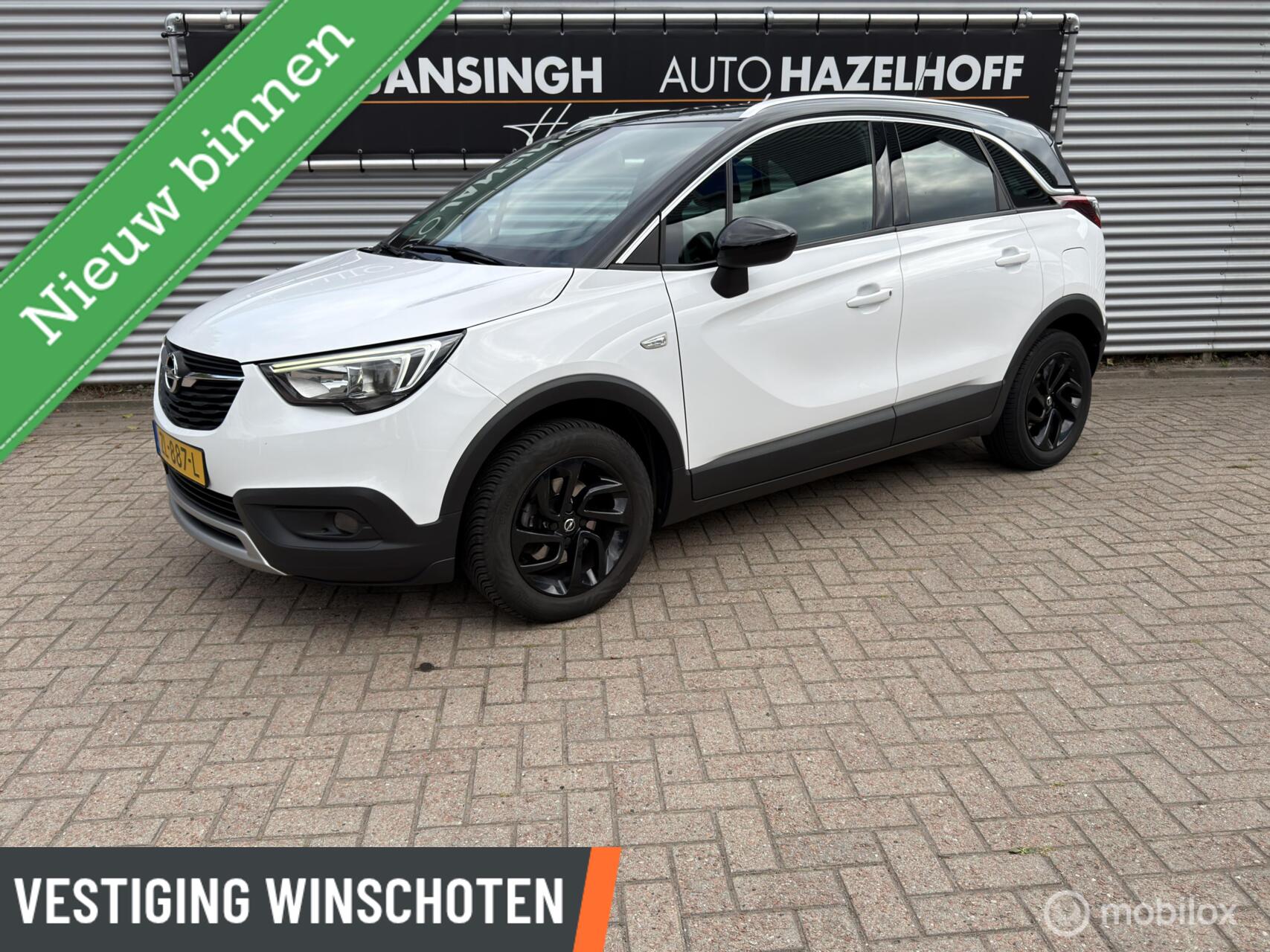 Opel Crossland X 1.2 Turbo Innovation | Nieuwe DB Riem | Clima | PDC | Navi | Cruise | 2019 - voorkant