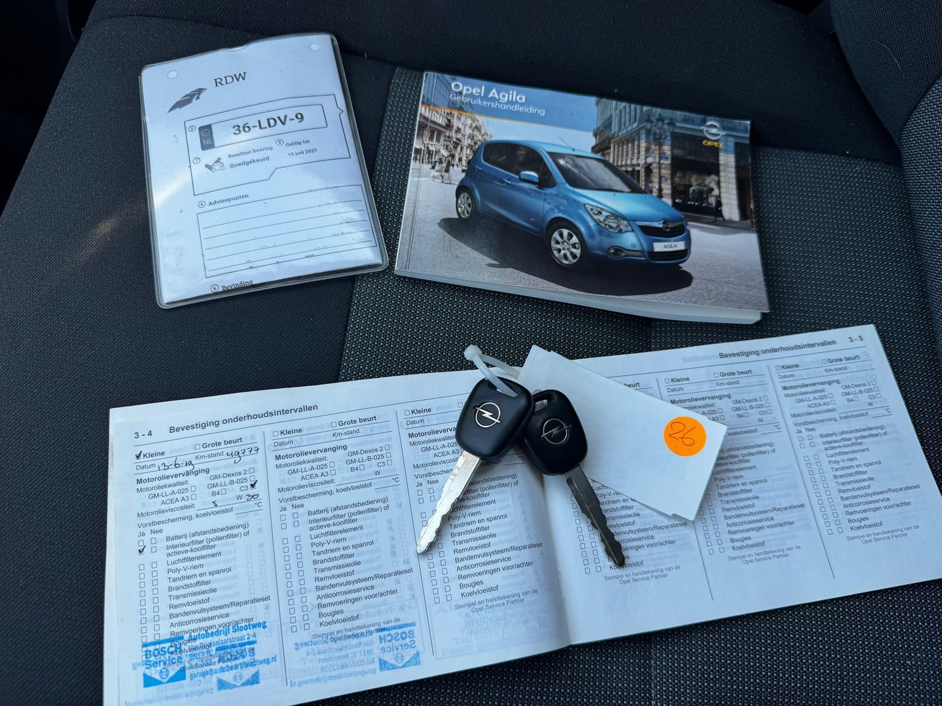 Foto van Opel Agila