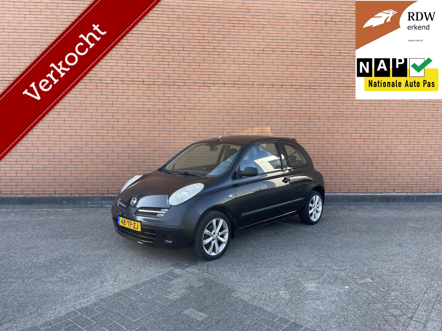 Nissan Micra 1.2 Pure 178DKM | NAP | AIRCO | APK2027 | 2006 - voorkant