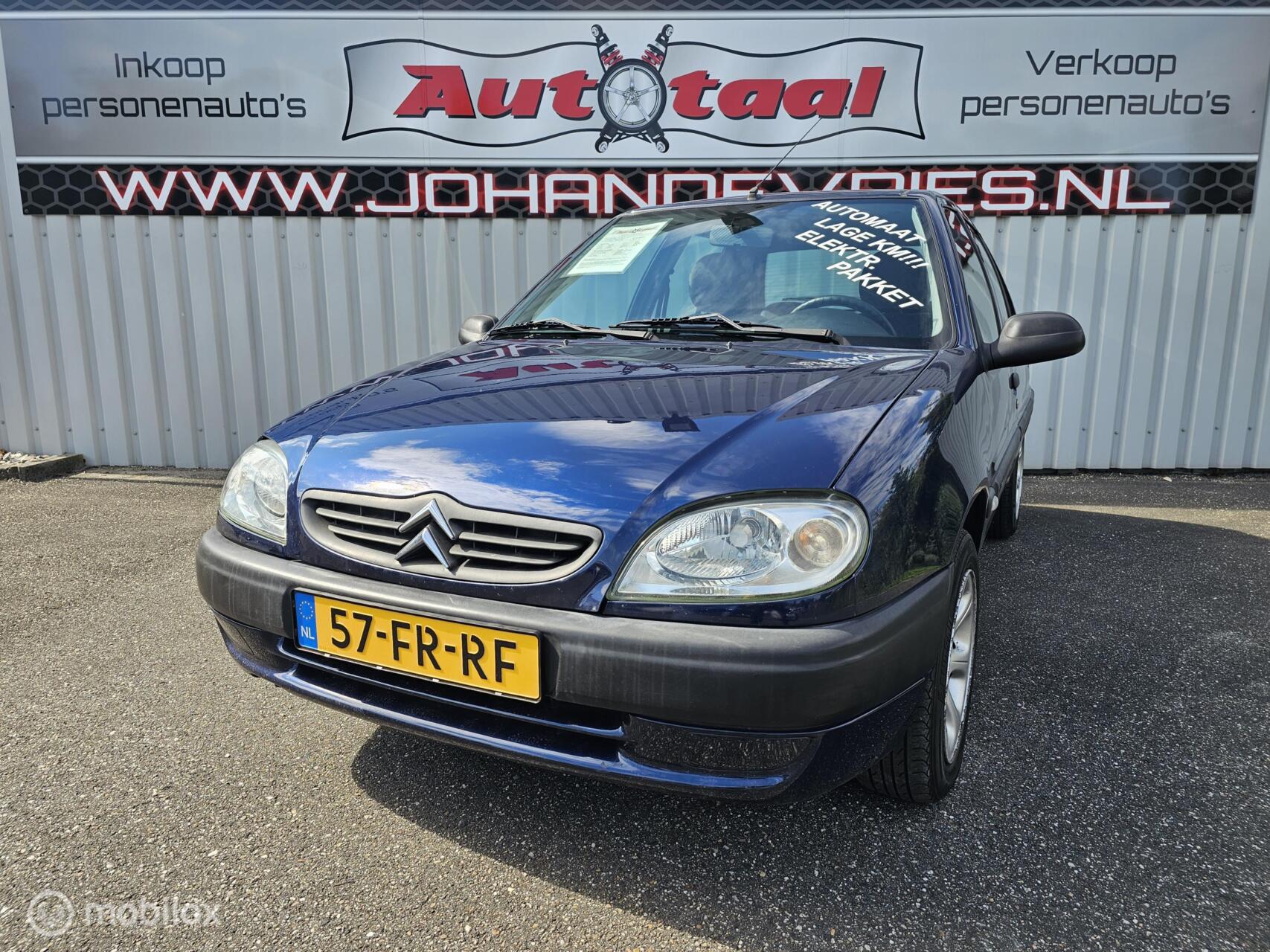 Citroen Saxo 1.4i SX I Automaat I 99895KM I NAP I Distr. v.v.! 2000 - voorkant