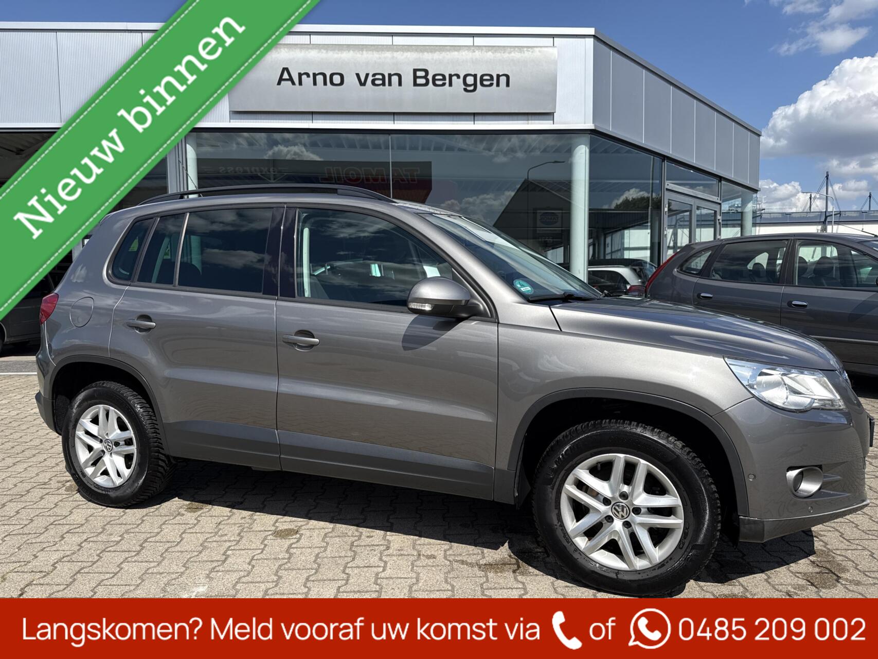 Volkswagen Tiguan 1.4 TSI Comfort&Design 4Motion, climatronic, cruisecontrol, trekhaak, hele nette auto, afkomstig van de 2e eigenaar !! 2010 - voorkant