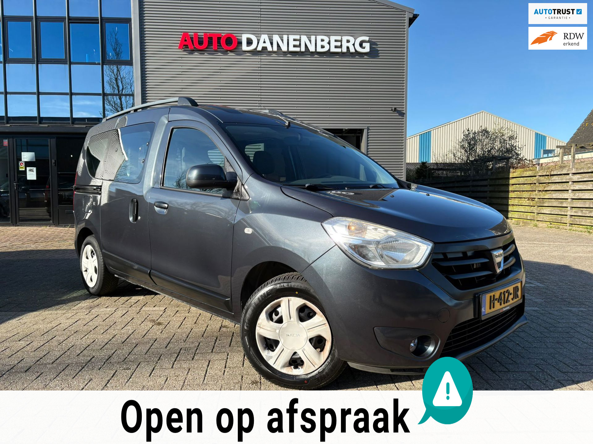 Dacia Dokker 1.2 TCe Ambiance NIEUWE APK 2013 - voorkant
