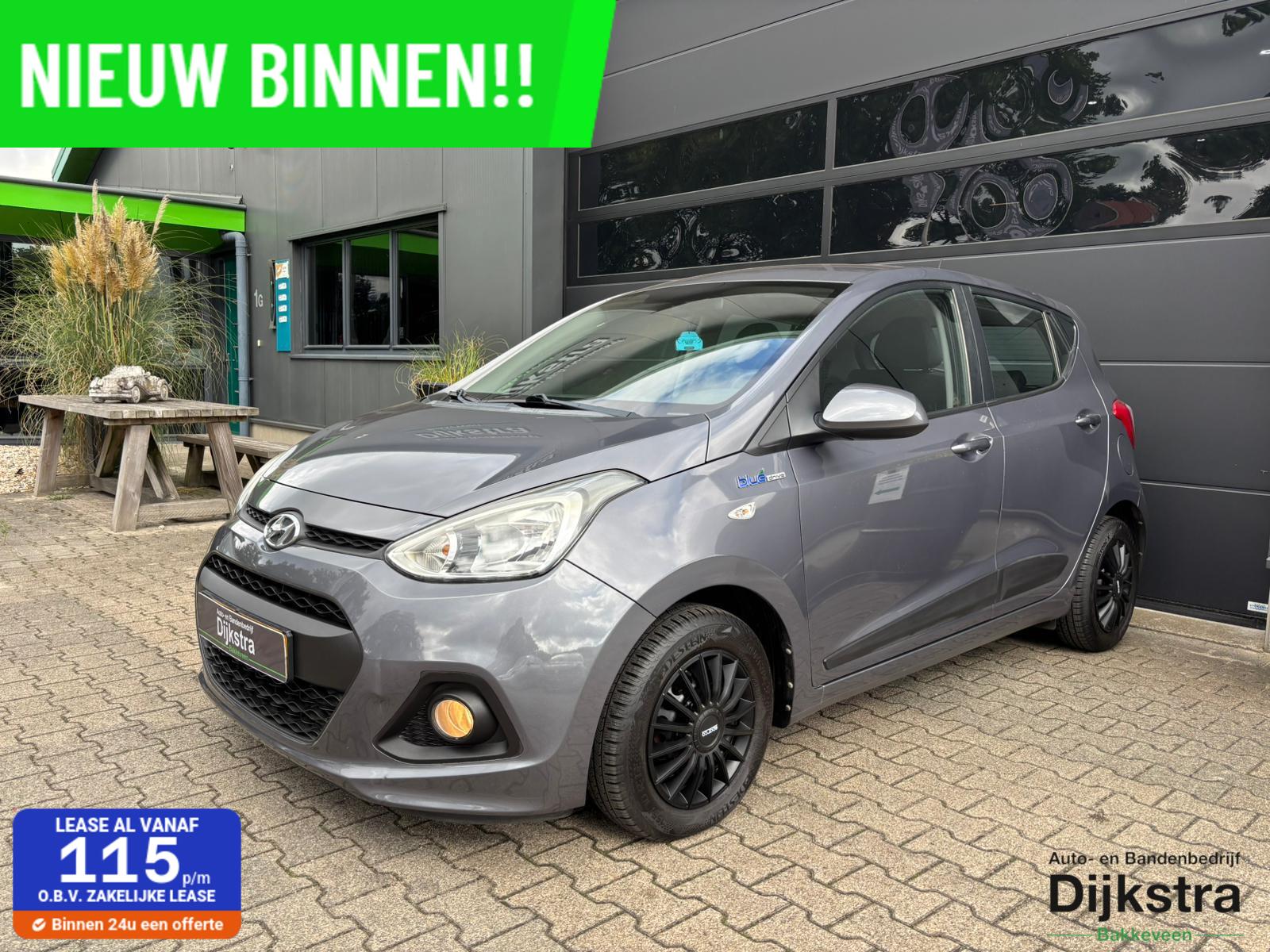 Hyundai I10 1.0i i-Motion Comfort Airco/ Cruise Control/ Elek. Pakket! 2016 - voorkant