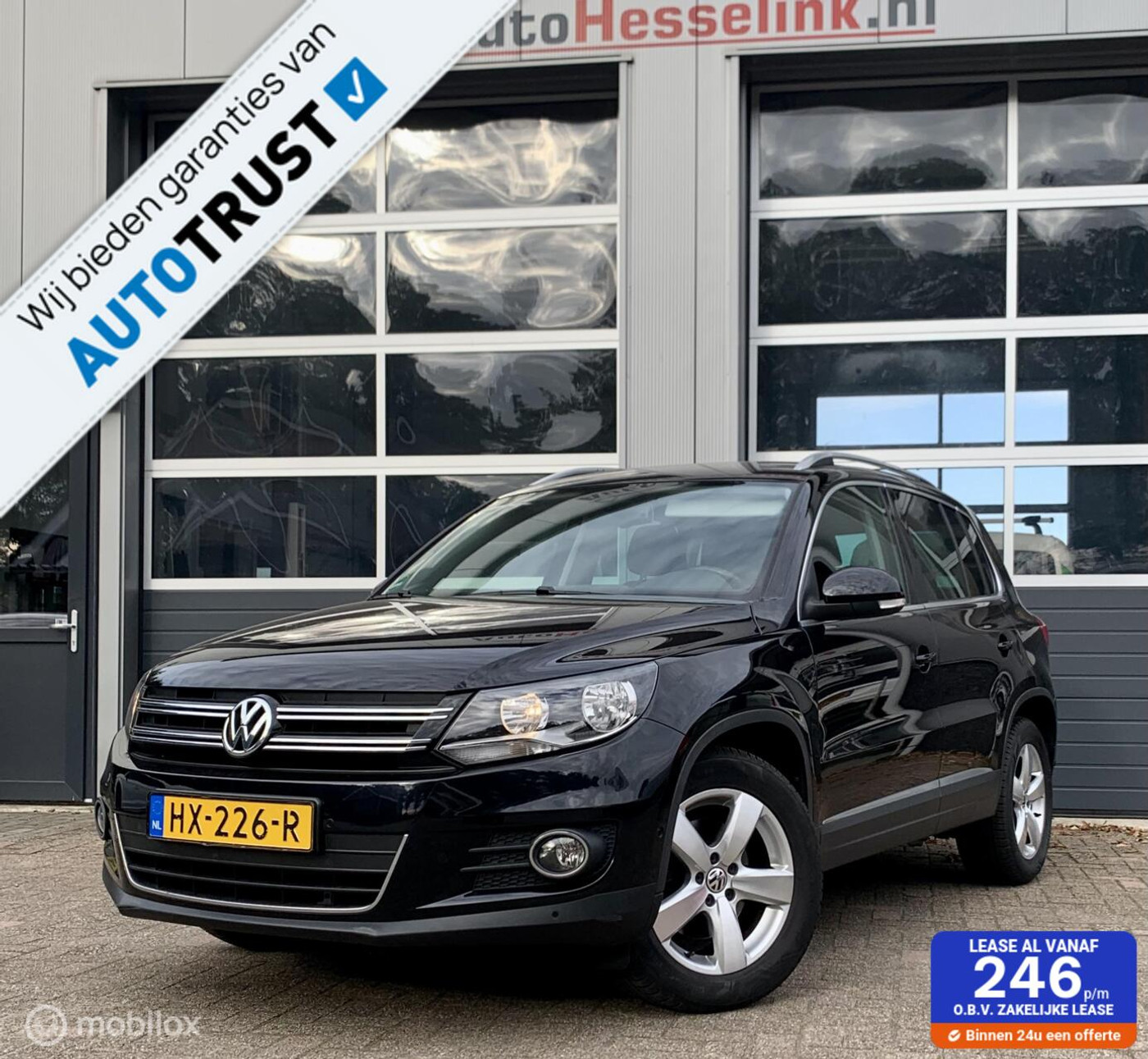 Volkswagen Tiguan 1.4 TSI Sport&Style TREKHAAK 2016 - voorkant