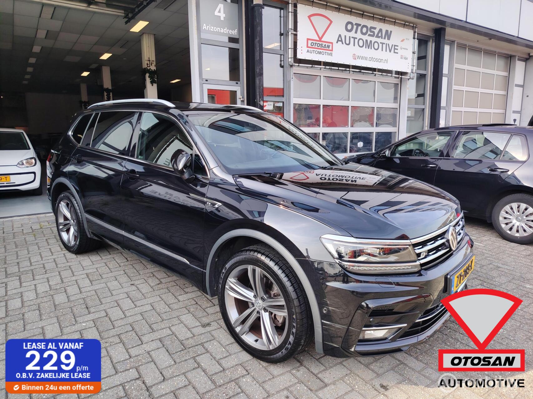 Volkswagen Tiguan 1.5 TSI R-line 7p. NAP NL AUTO! 2019 - voorkant