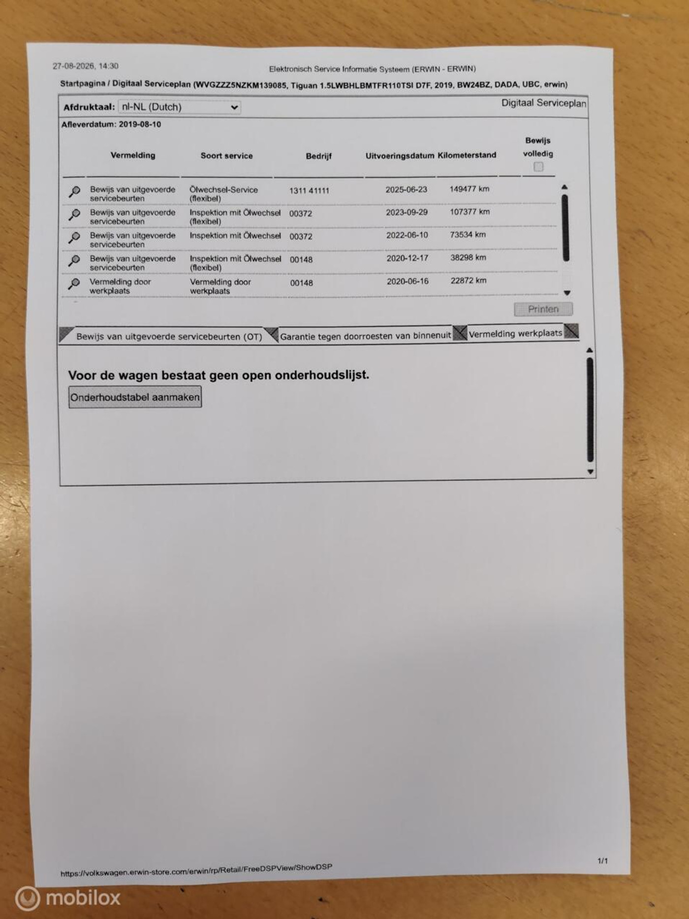 Foto van Volkswagen Tiguan