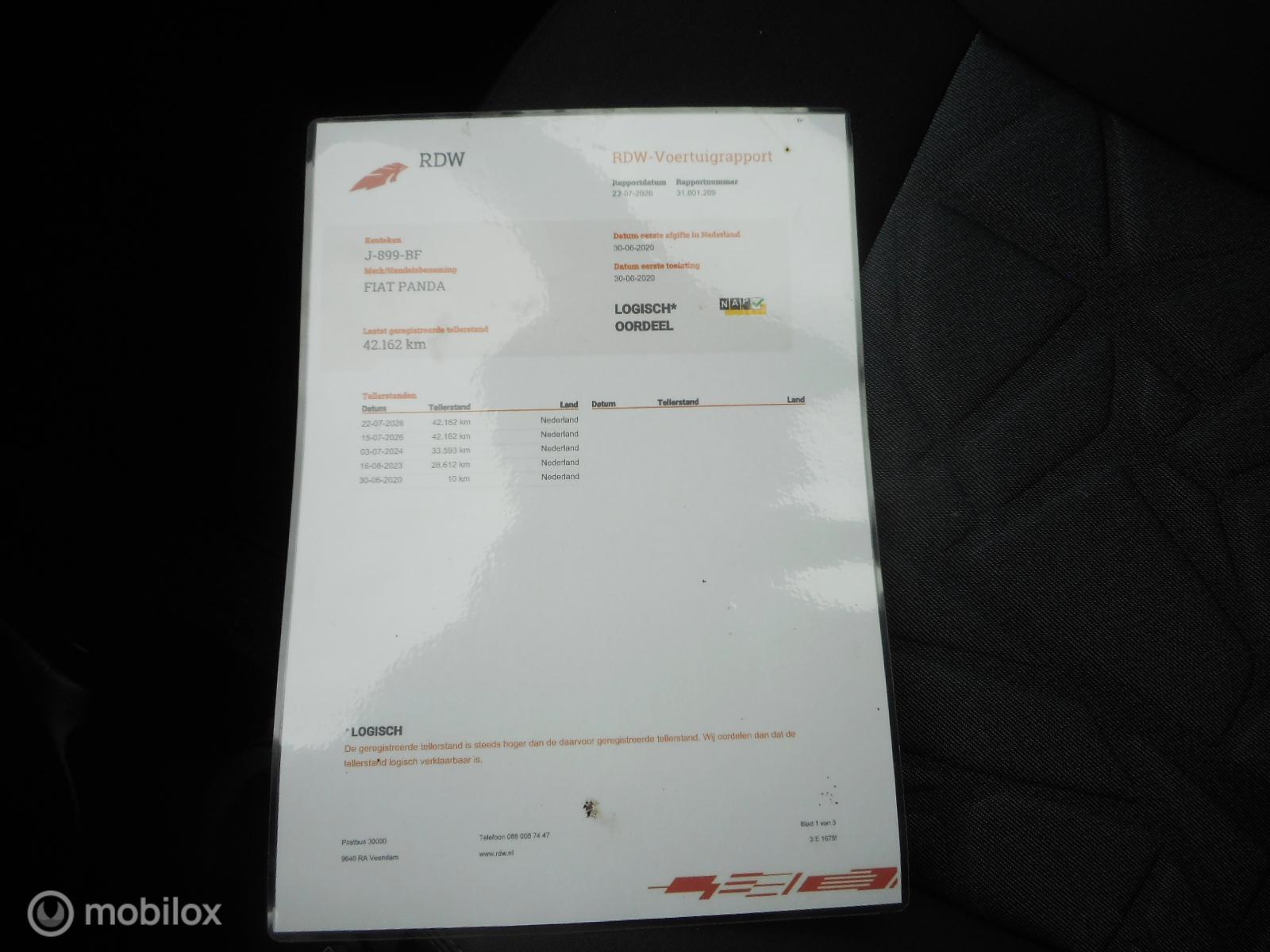 Foto van Fiat Panda