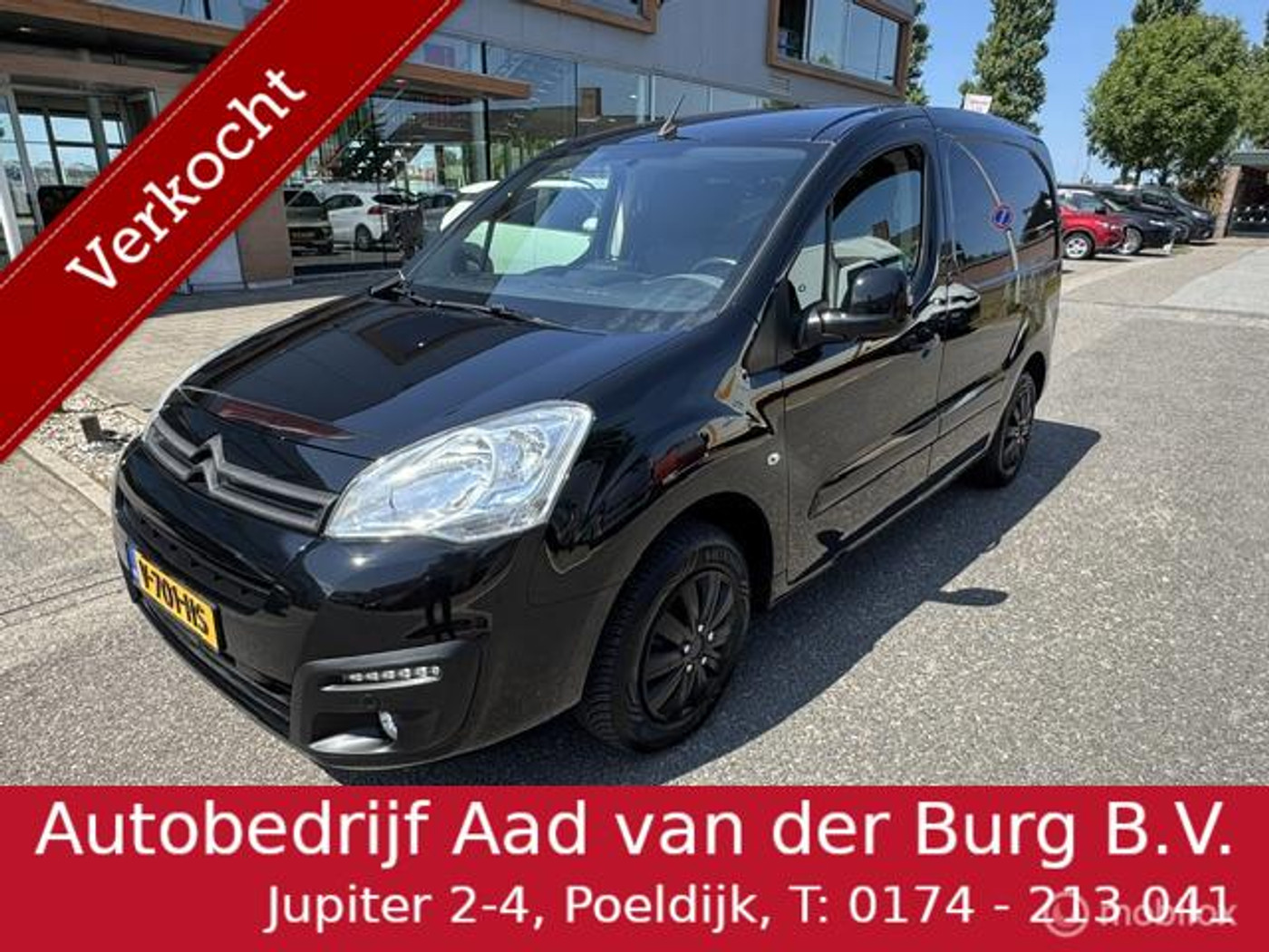 Citroen Berlingo 1.6 BlueHDI 100 Business Economy 2017 - voorkant
