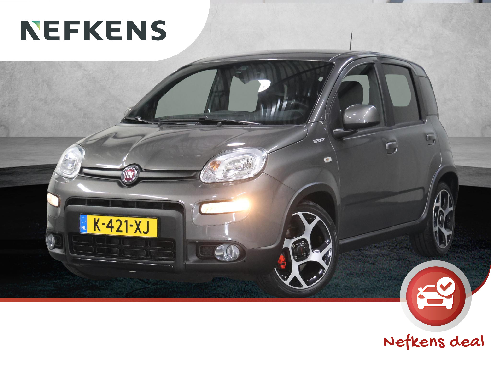 Fiat Panda 1.0 Hybrid Sport 2021 - voorkant