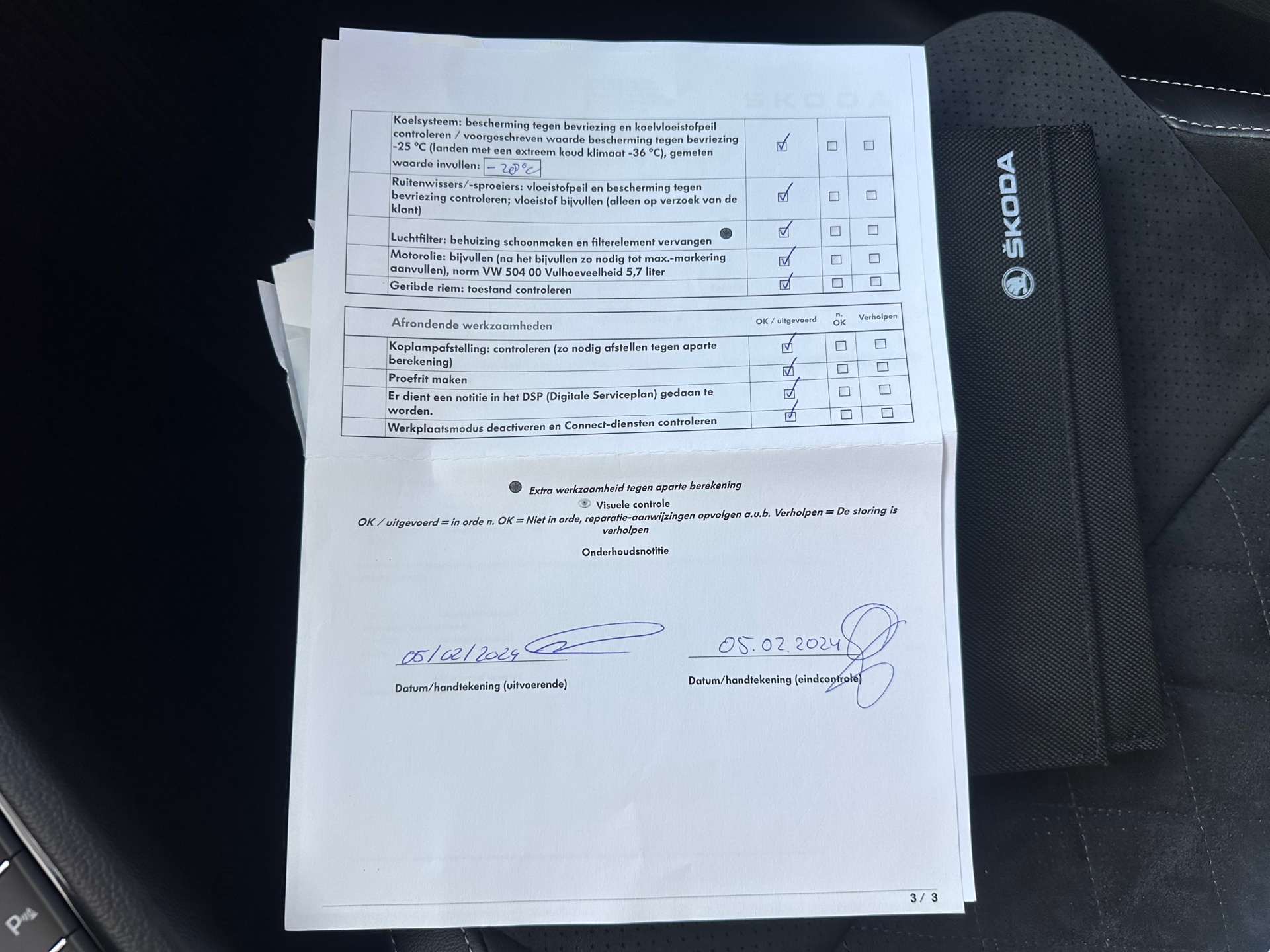 Foto van Skoda Superb