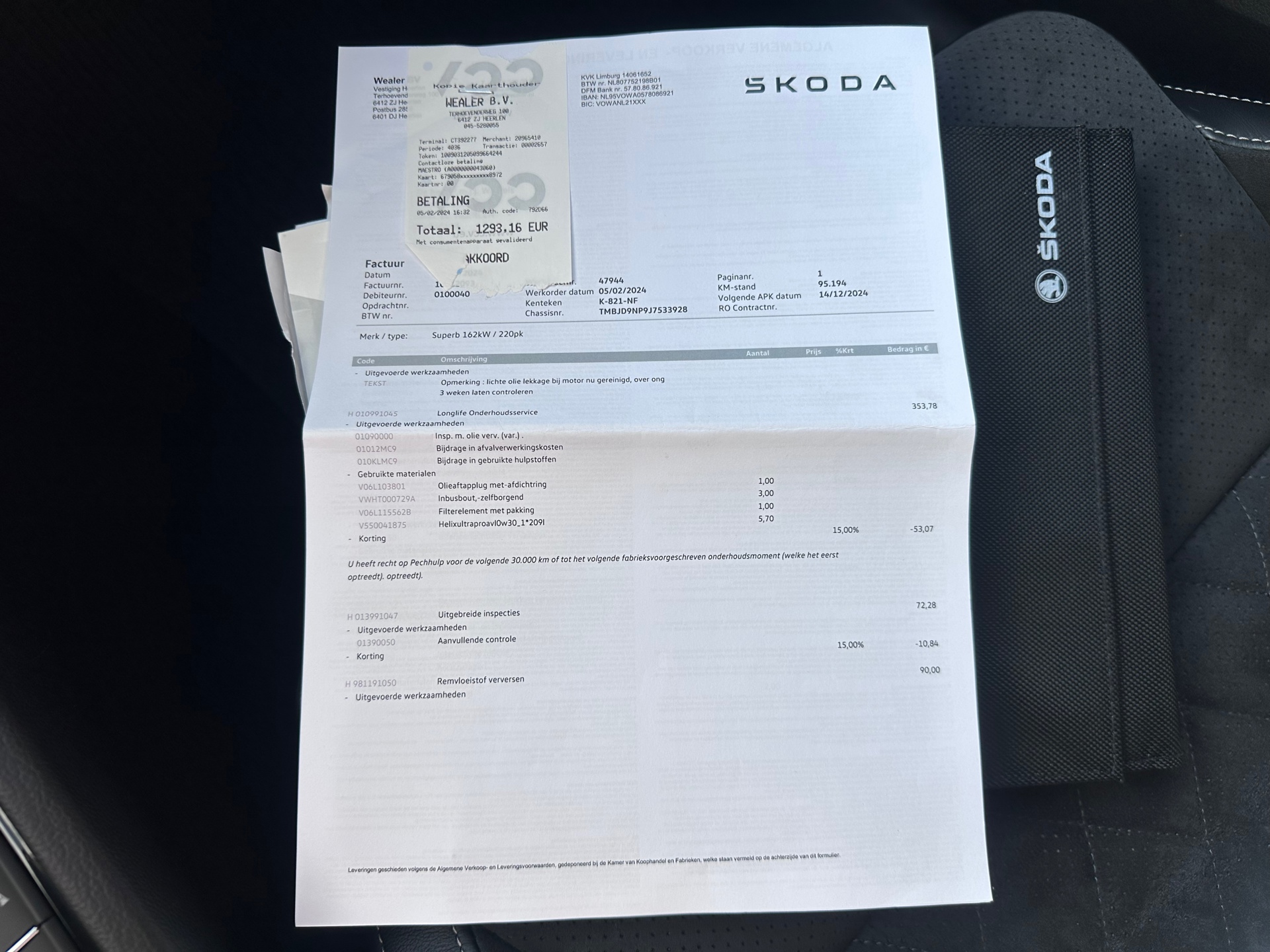 Foto van Skoda Superb