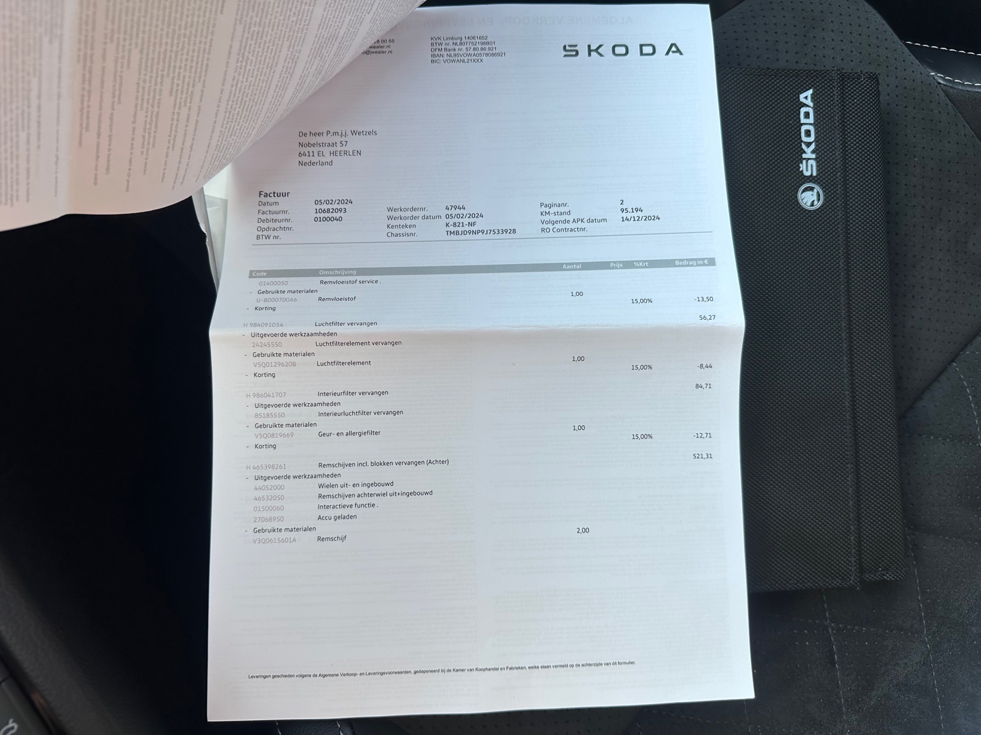 Foto van Skoda Superb