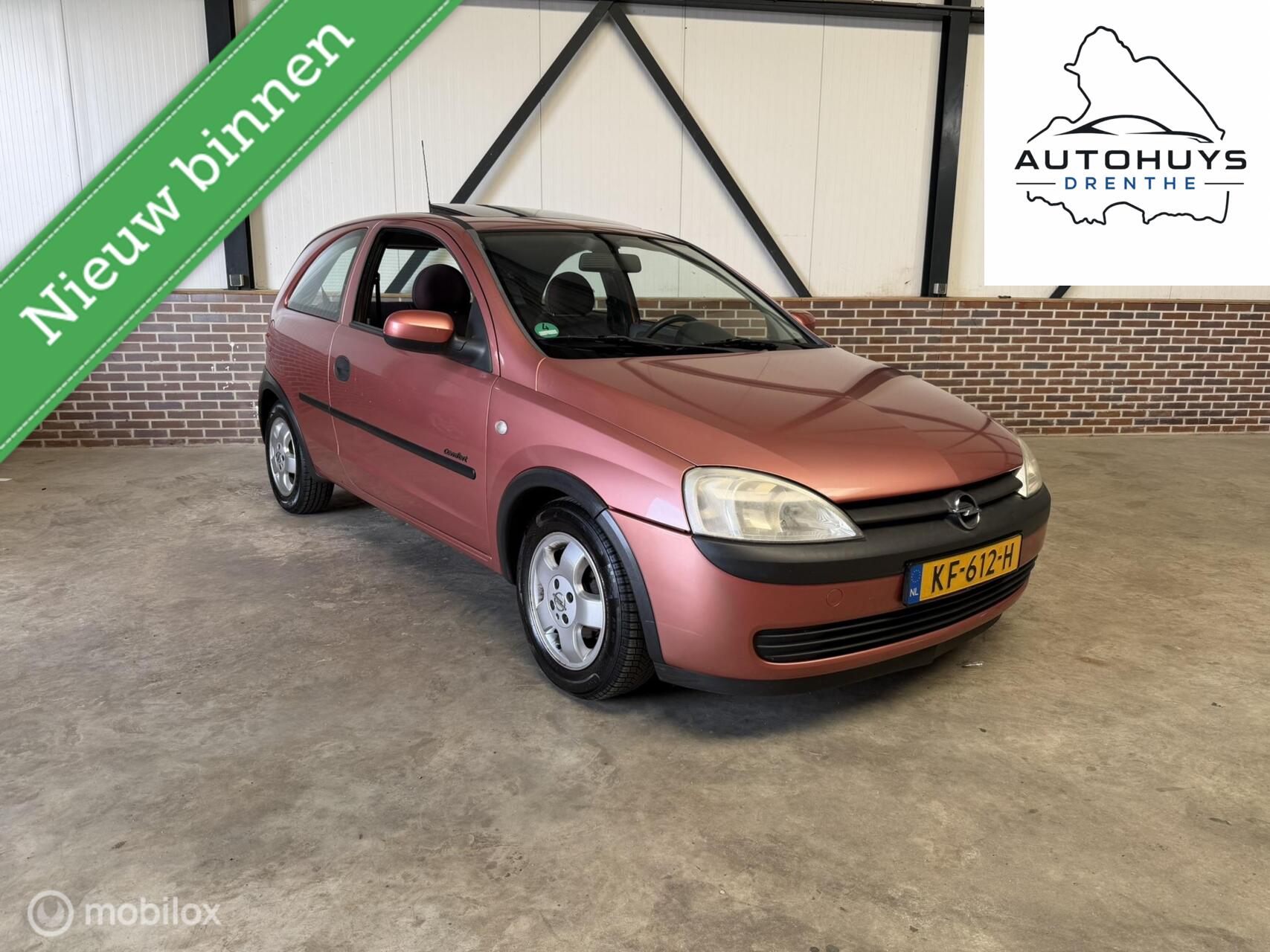 Opel Corsa-c 1.0-12V Comfort kantel Dak 2001 - voorkant