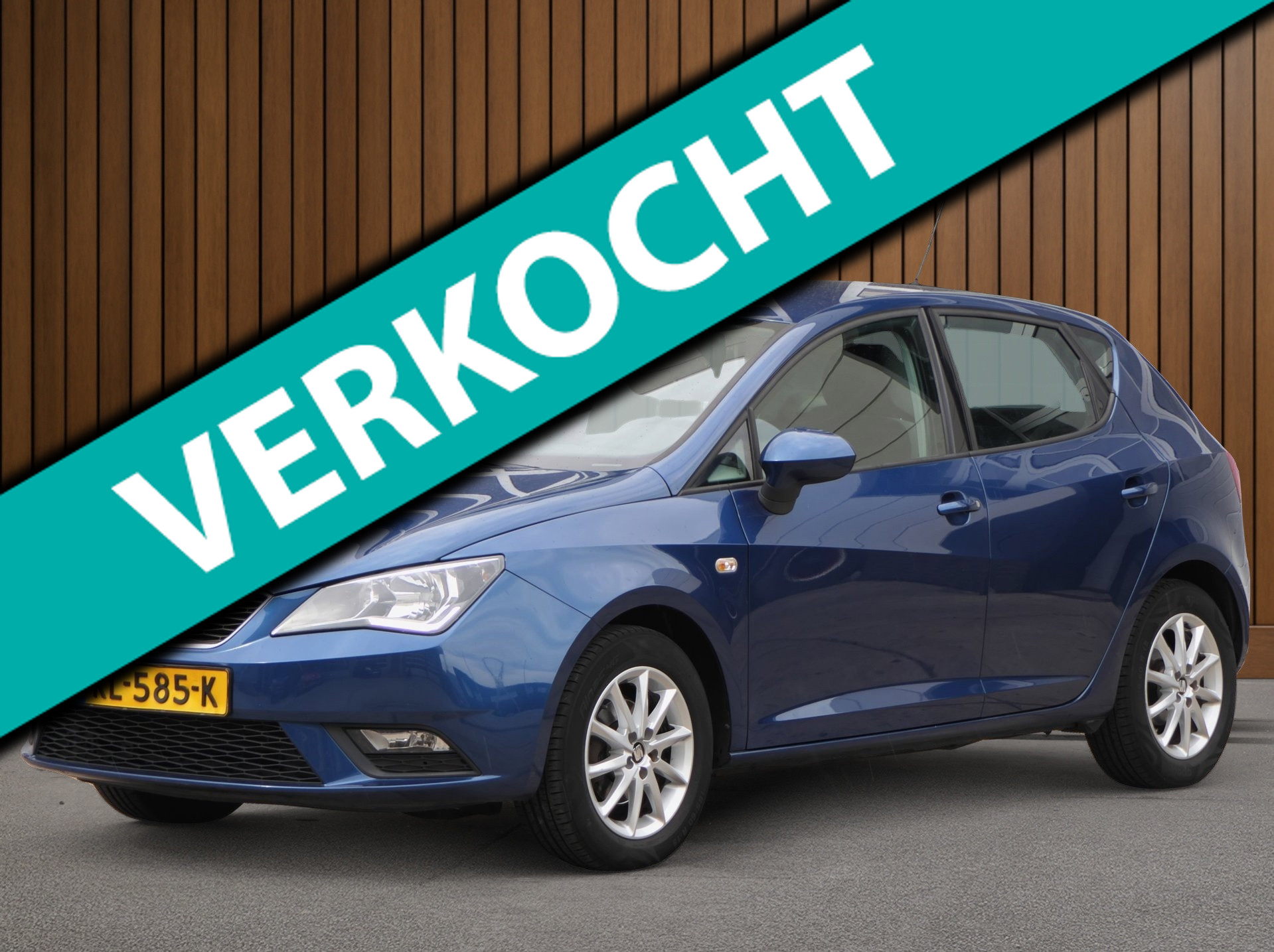 Seat Ibiza 1.0 EcoTSI Style Connect | Carplay | Navi | Cruise | LM Velgen | NAP 2016 - voorkant