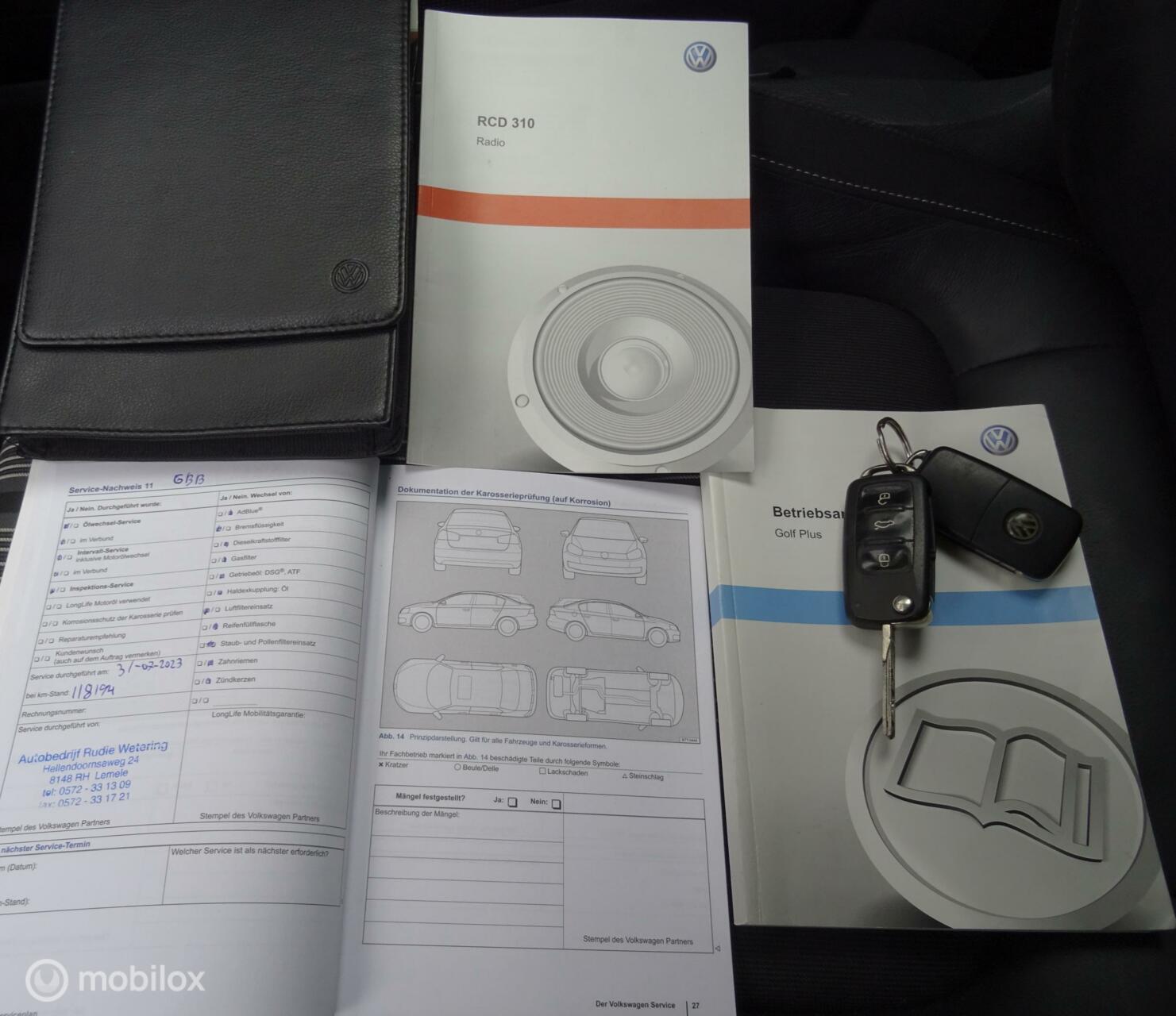 Foto van Volkswagen Golf Plus