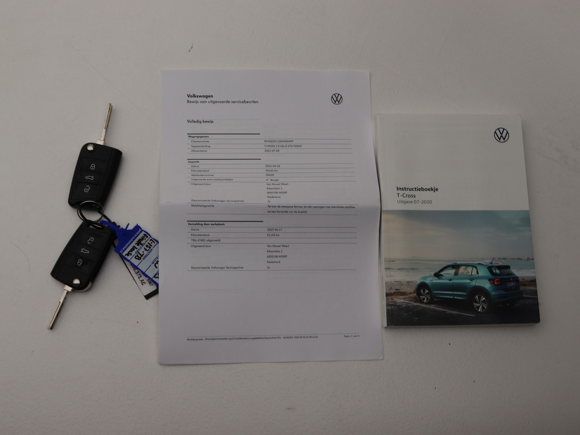 Foto van Volkswagen T-cross