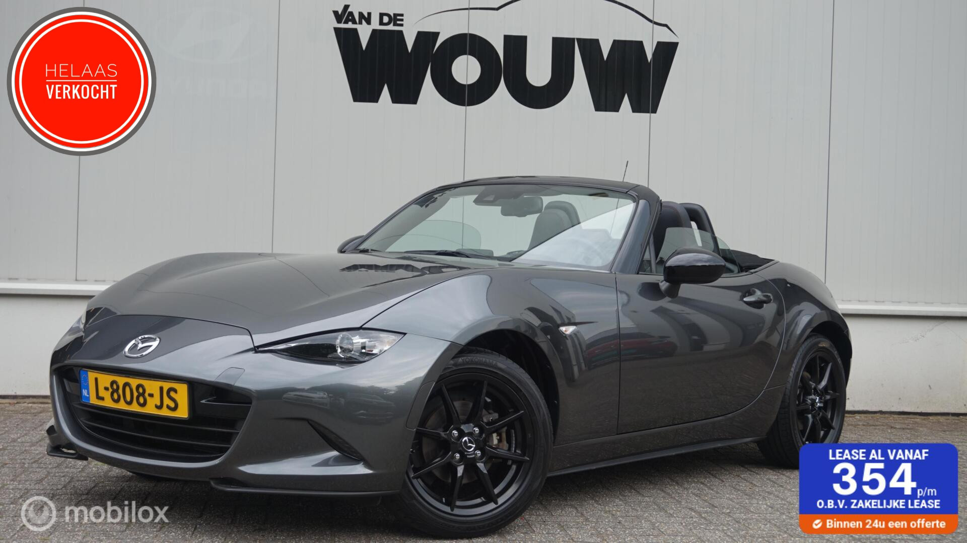 Mazda Mx-5 1.5 SkyActiv-G 132PK Navigatie | Cruise Control | 2019 - voorkant